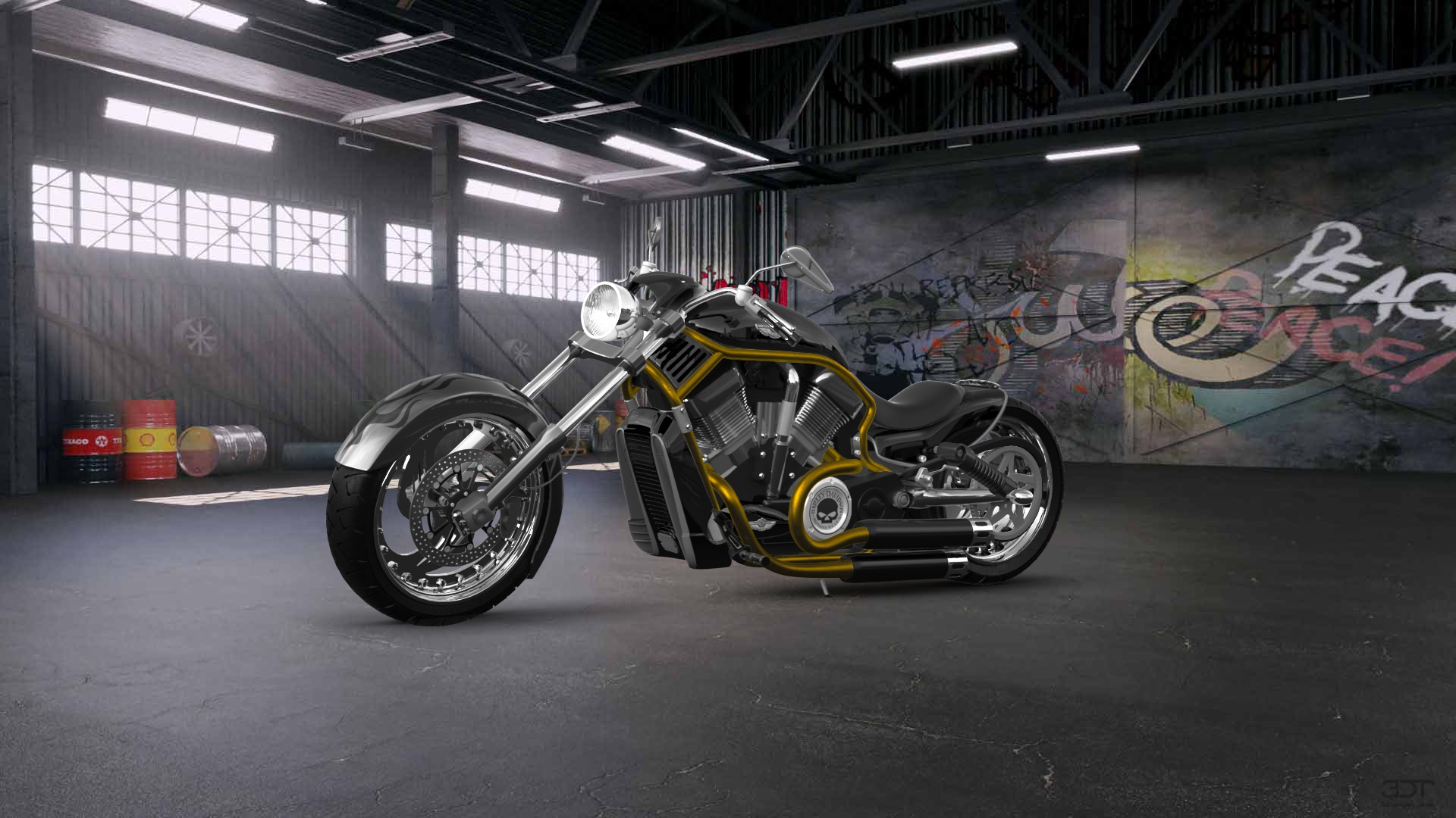 Harley-Davidson Custom Chopper Cruiser 2011 tuning