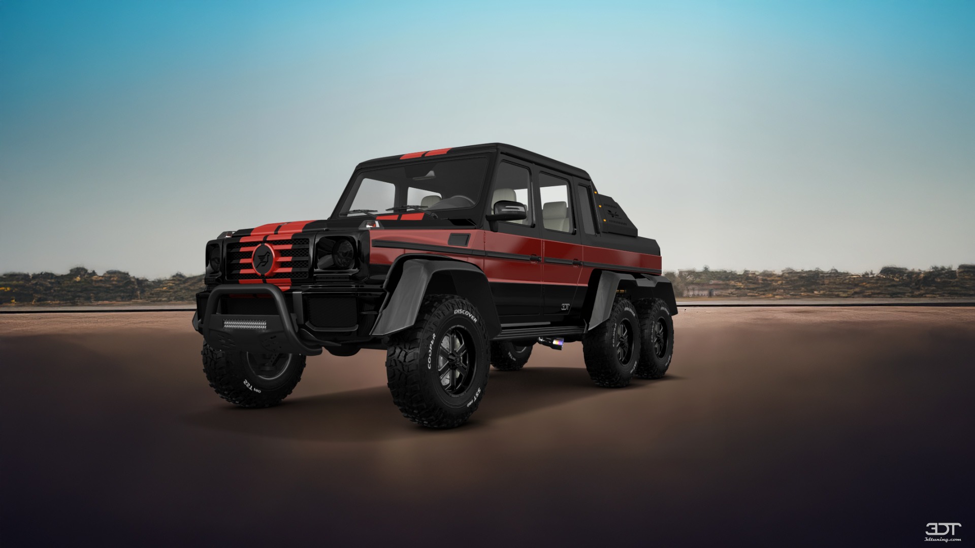 Mercedes G 63 AMG 6x6 4 Door pickup truck 2013