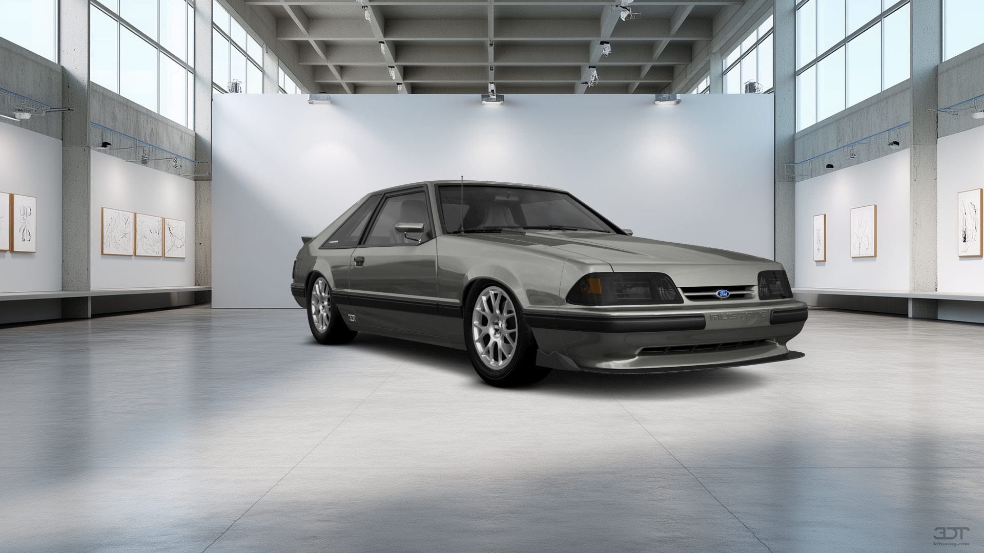 Ford Mustang 3 Door Hatchback 1988 tuning