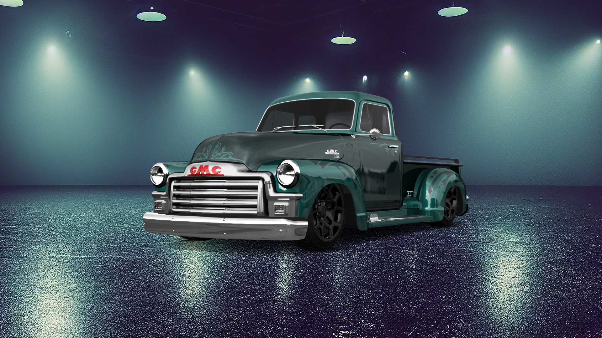 GMC 100 Stepside 2 Door pickup truck 1954