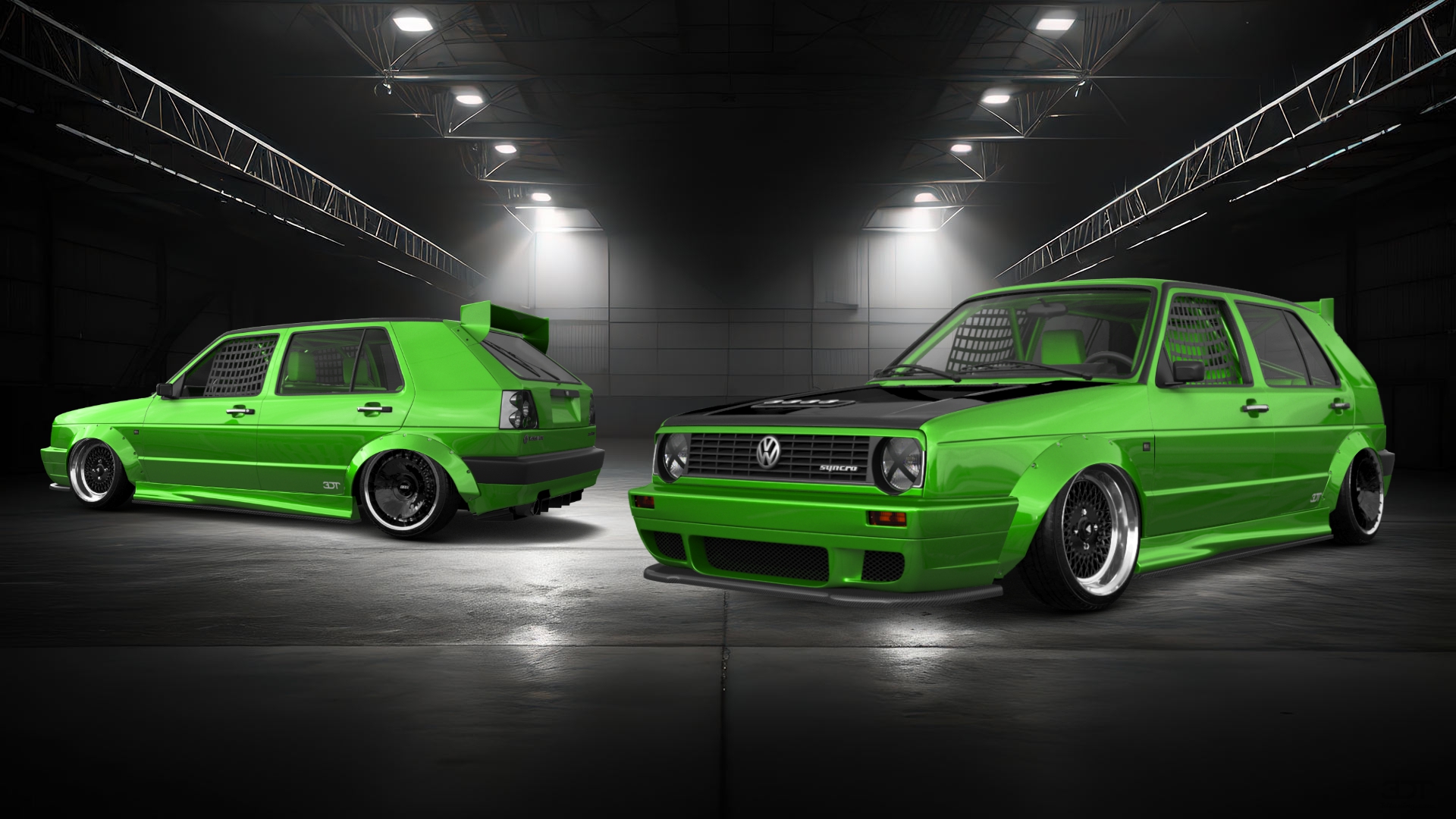 Volkswagen Golf Mk2 5 Door Hatchback 1983 tuning