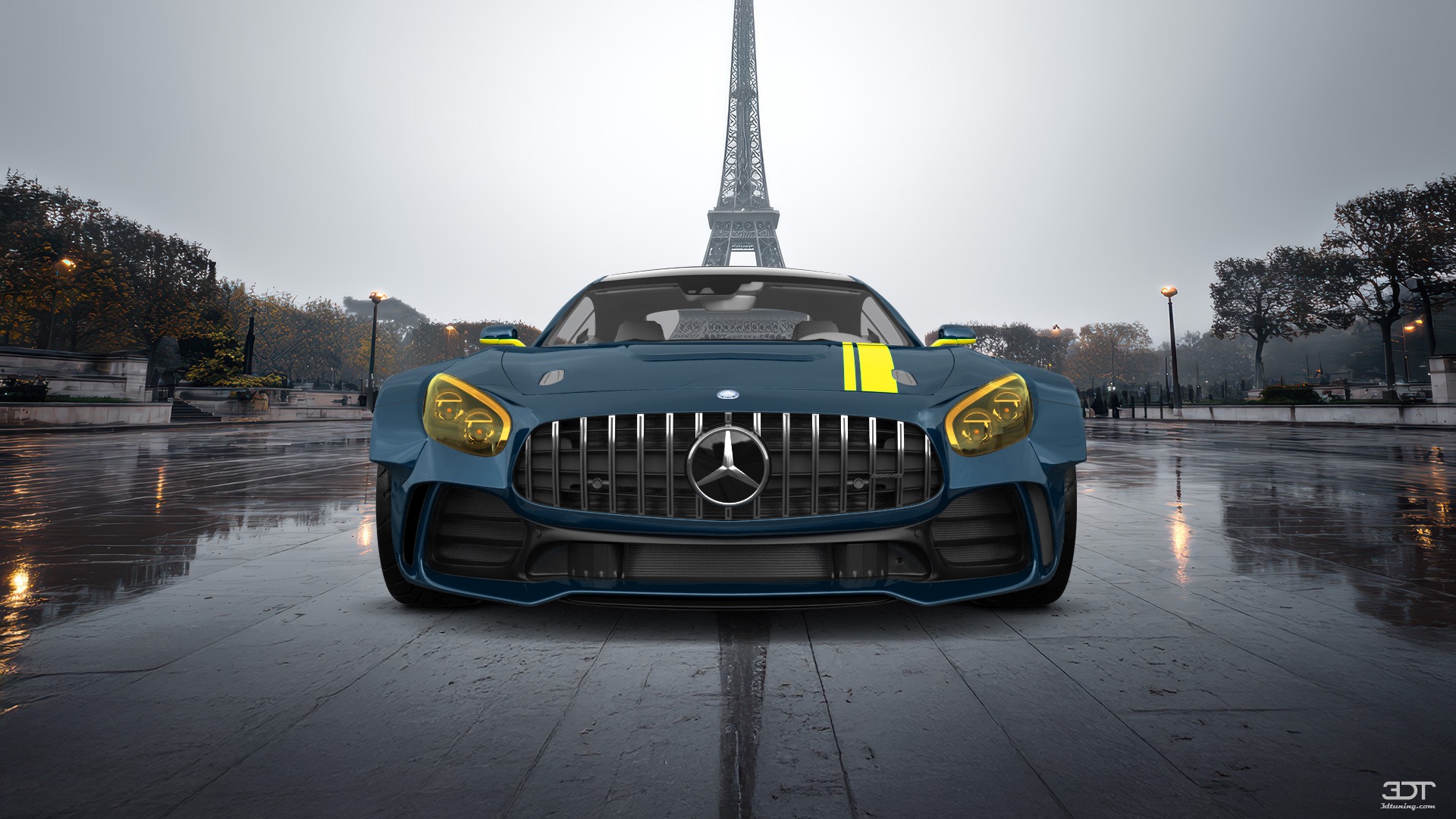 Mercedes AMG GT 2 door fastback coupe 2015 tuning