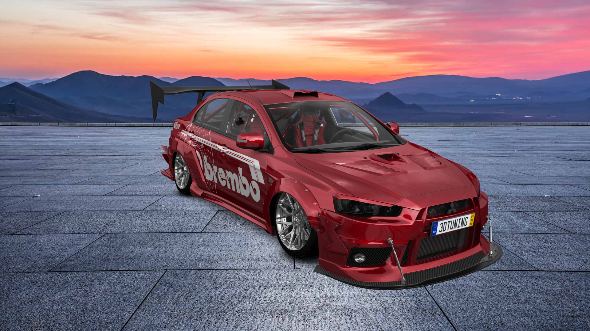 Mitsubishi Lancer Evolution X Sedan 2008