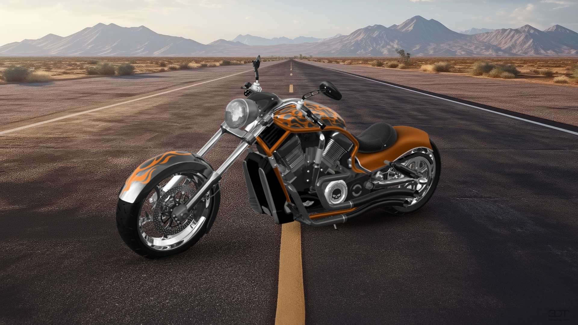 Harley-Davidson Custom Chopper Cruiser 2011 tuning