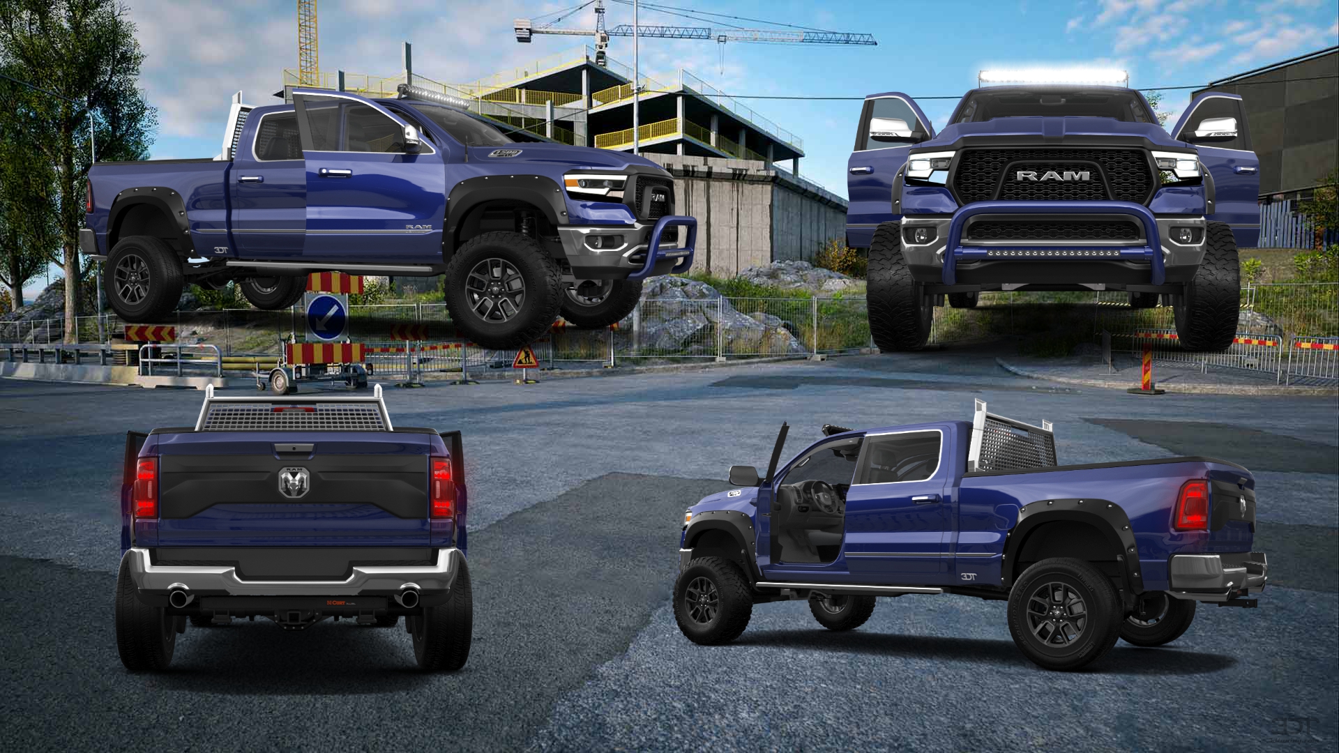 Dodge Ram 1500 Crew Cab 6.4' box 4 Door Truck 2020