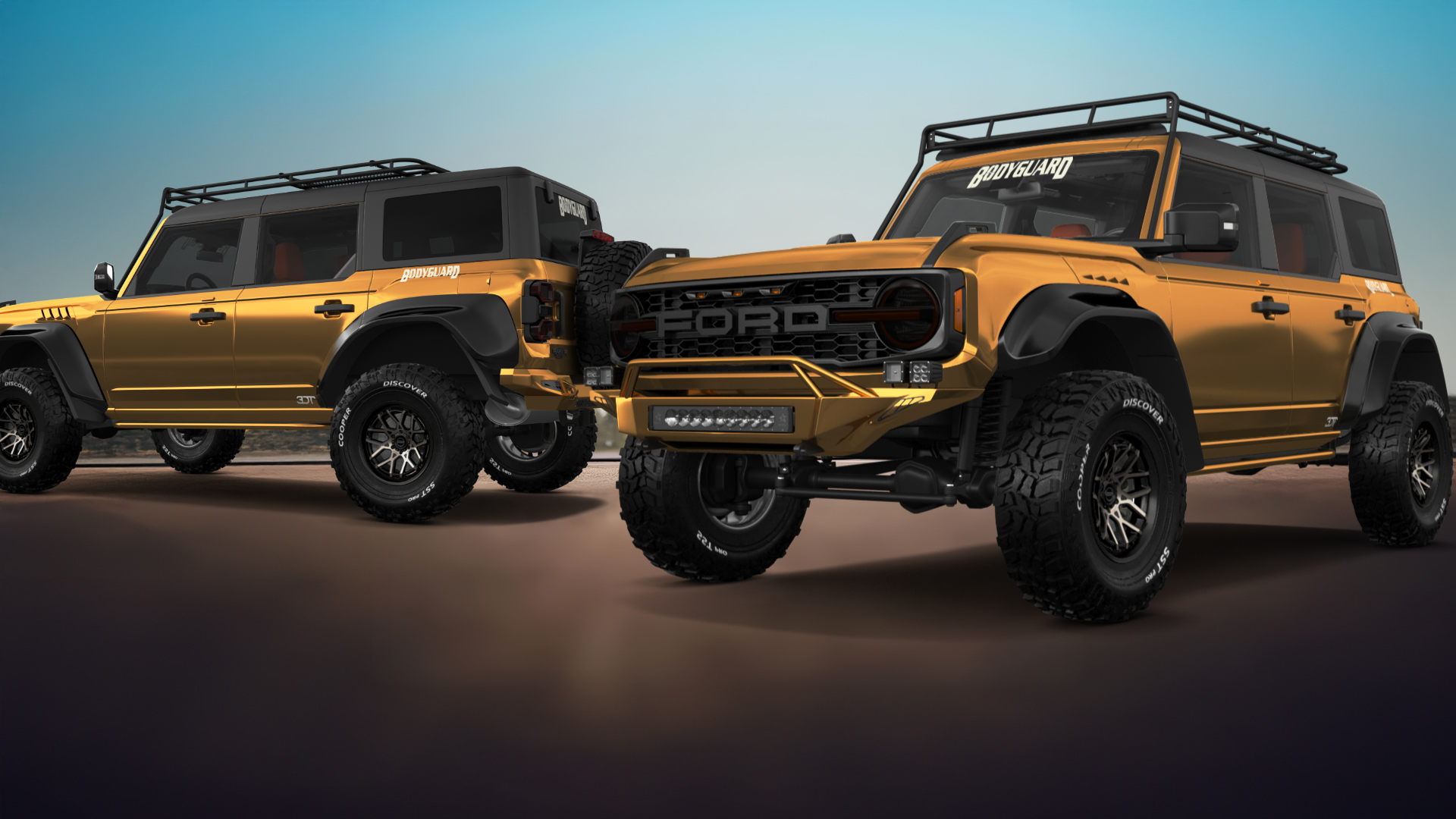 Ford Bronco Raptor 4 Door pickup truck 2022 tuning