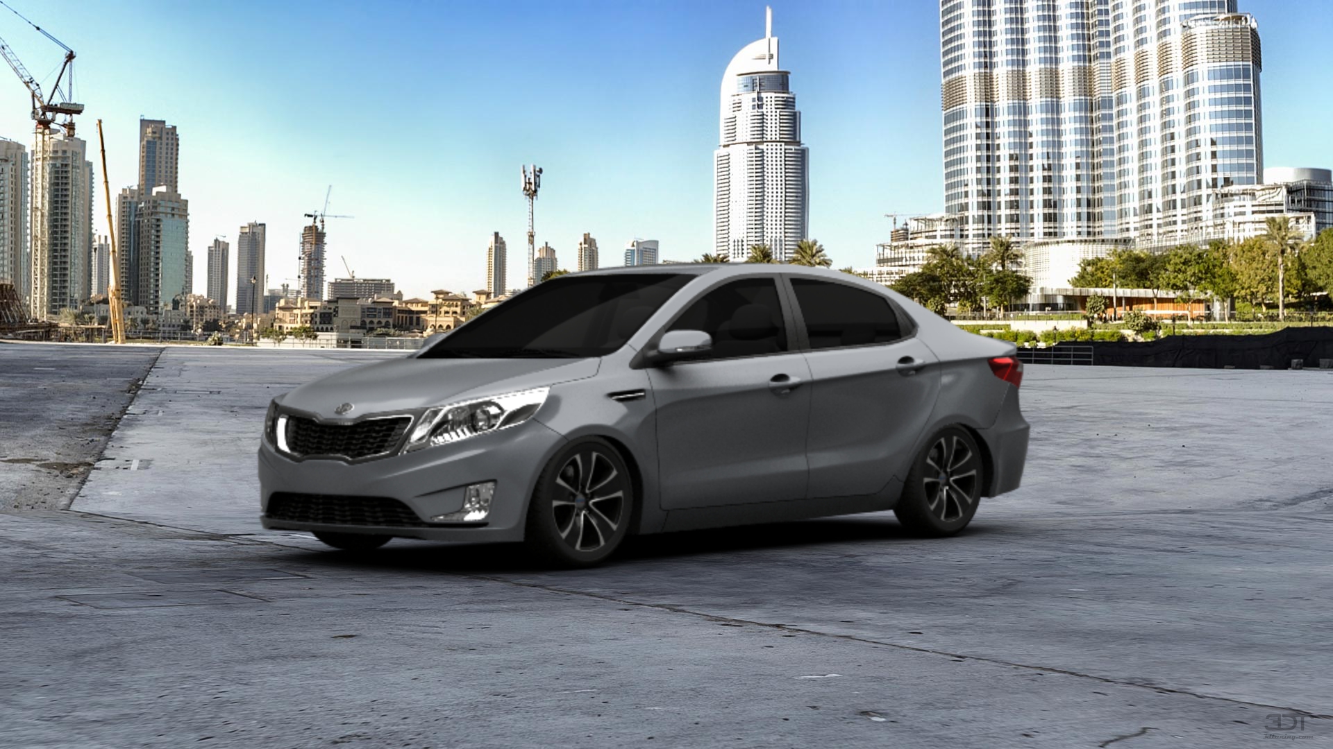 Kia Rio Sedan 2012 Images