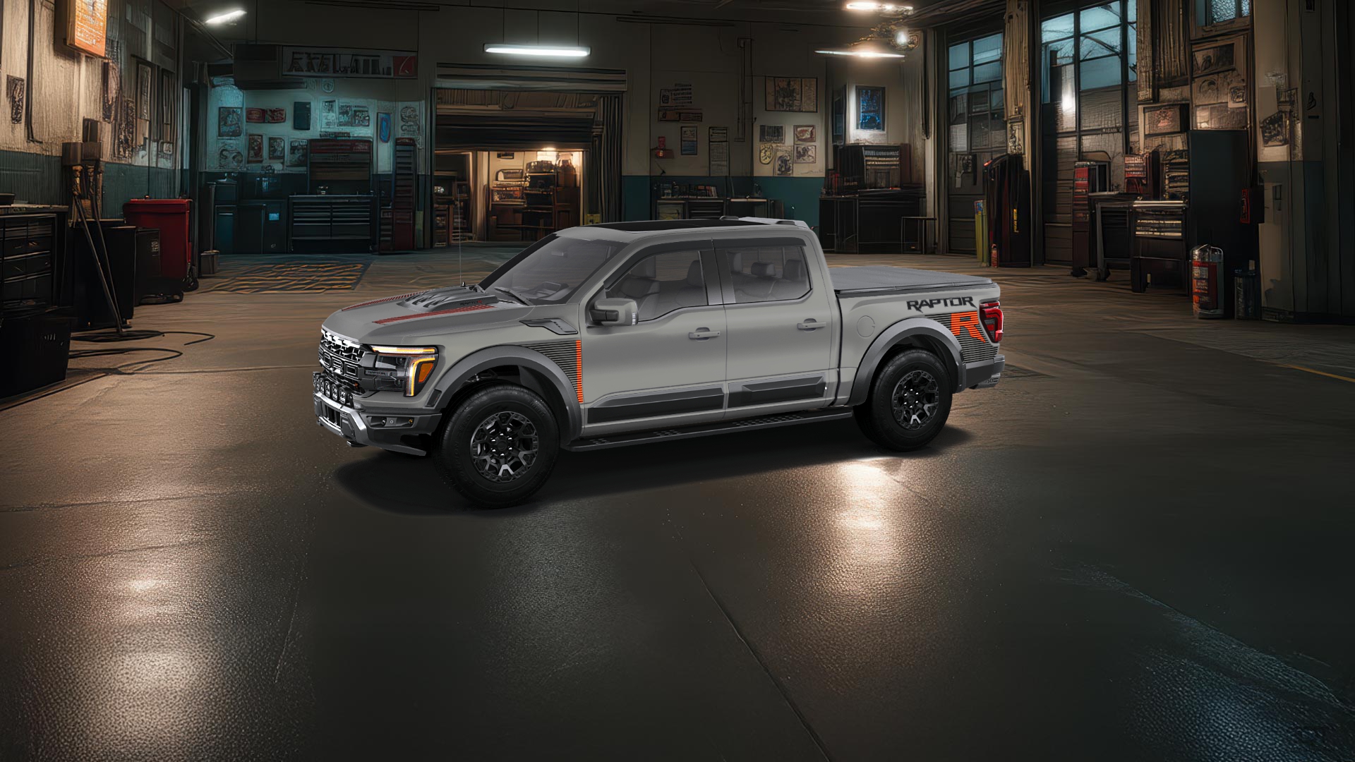 Ford F-150 Raptor 4 Door pickup truck 2024 tuning