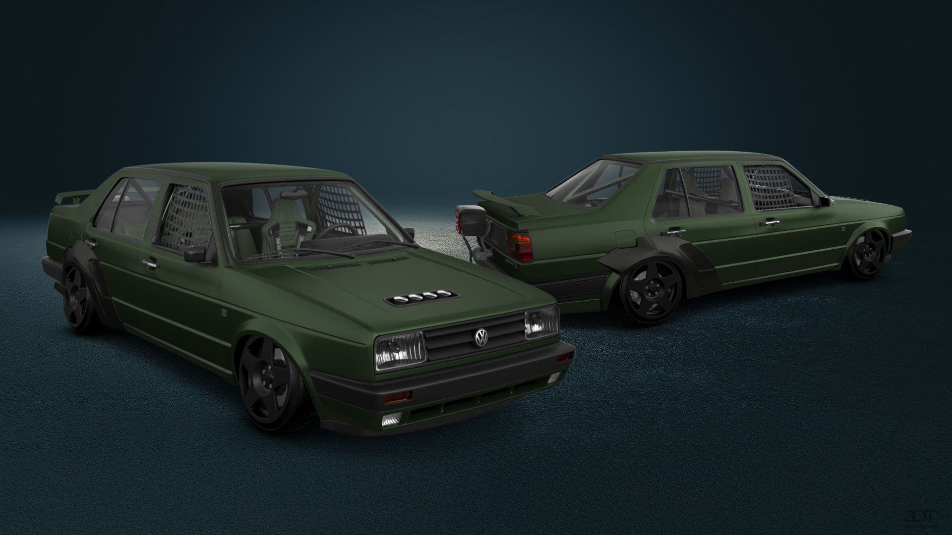 Volkswagen Jetta A2 (mk2) 4 Door Saloon 1985 tuning