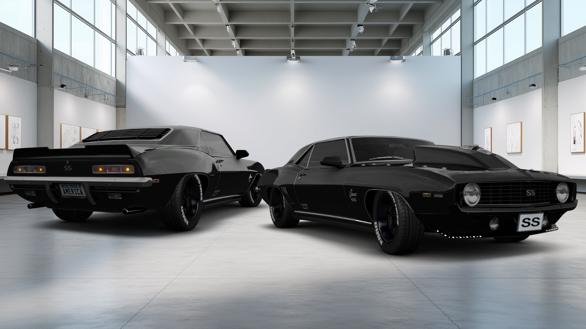 Chevrolet Camaro SS 2 Door Hardtop 1969 tuning