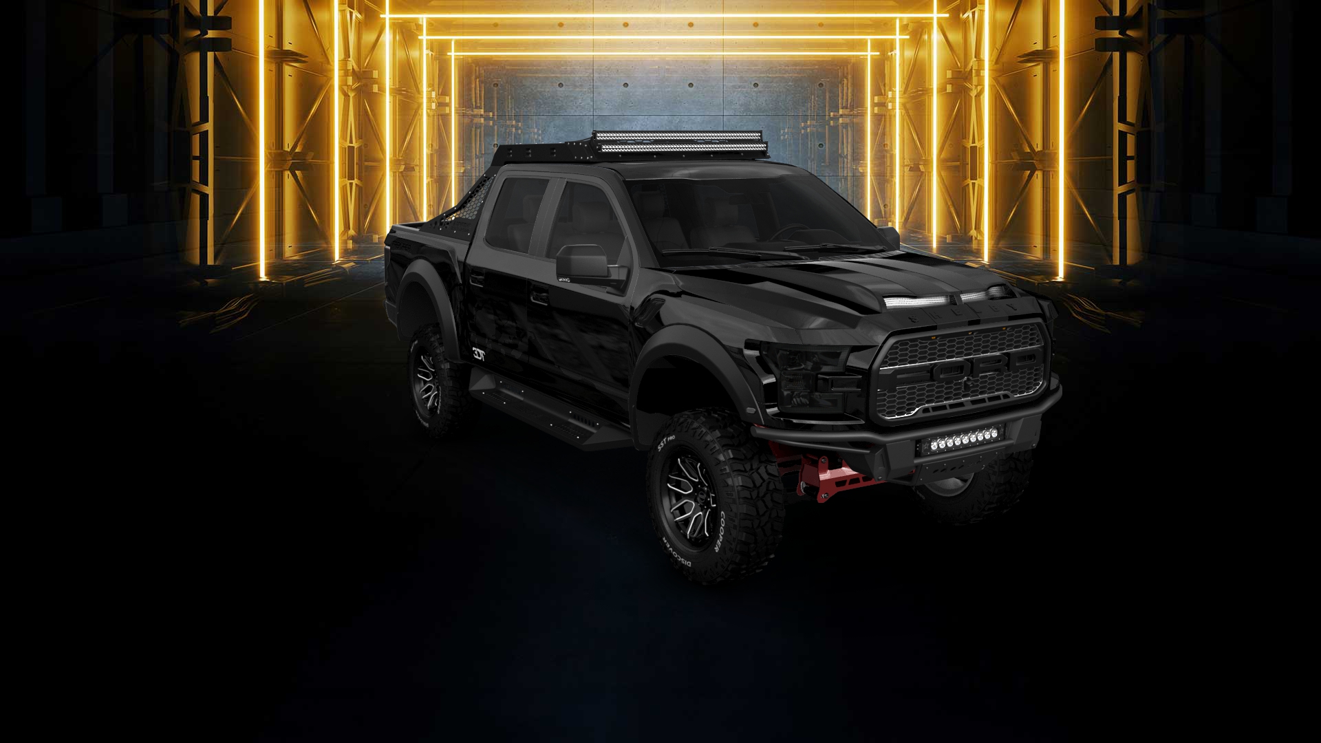 Ford F-150 Raptor 4 Door pickup truck 2017 tuning