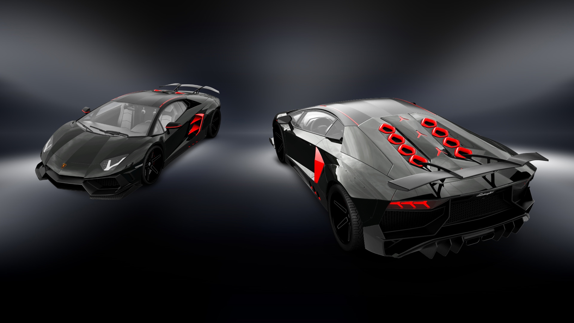 Lamborghini Aventador 2 Door Coupe 2012 tuning