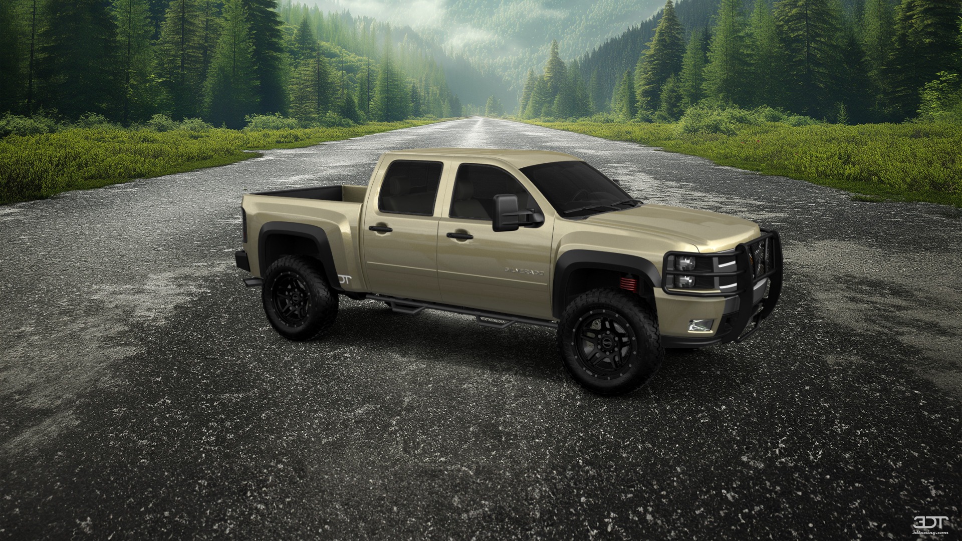 Chevrolet Silverado 1500 Crew Cab 4 Door pickup truck 2007 tuning