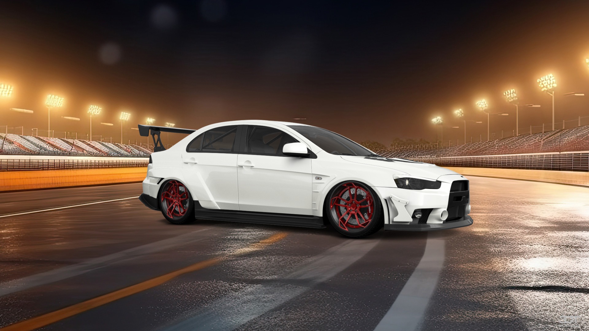 Mitsubishi Lancer Evolution X Sedan 2008