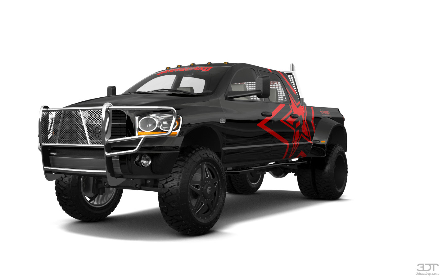 Dodge Ram 3500 Dually 4 Door pickup truck 2007