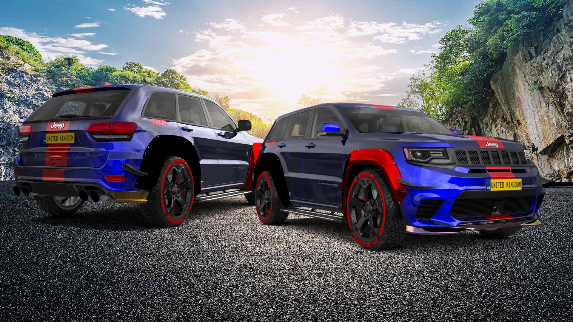 Jeep Grand Cherokee 5 Door SUV 2017 tuning