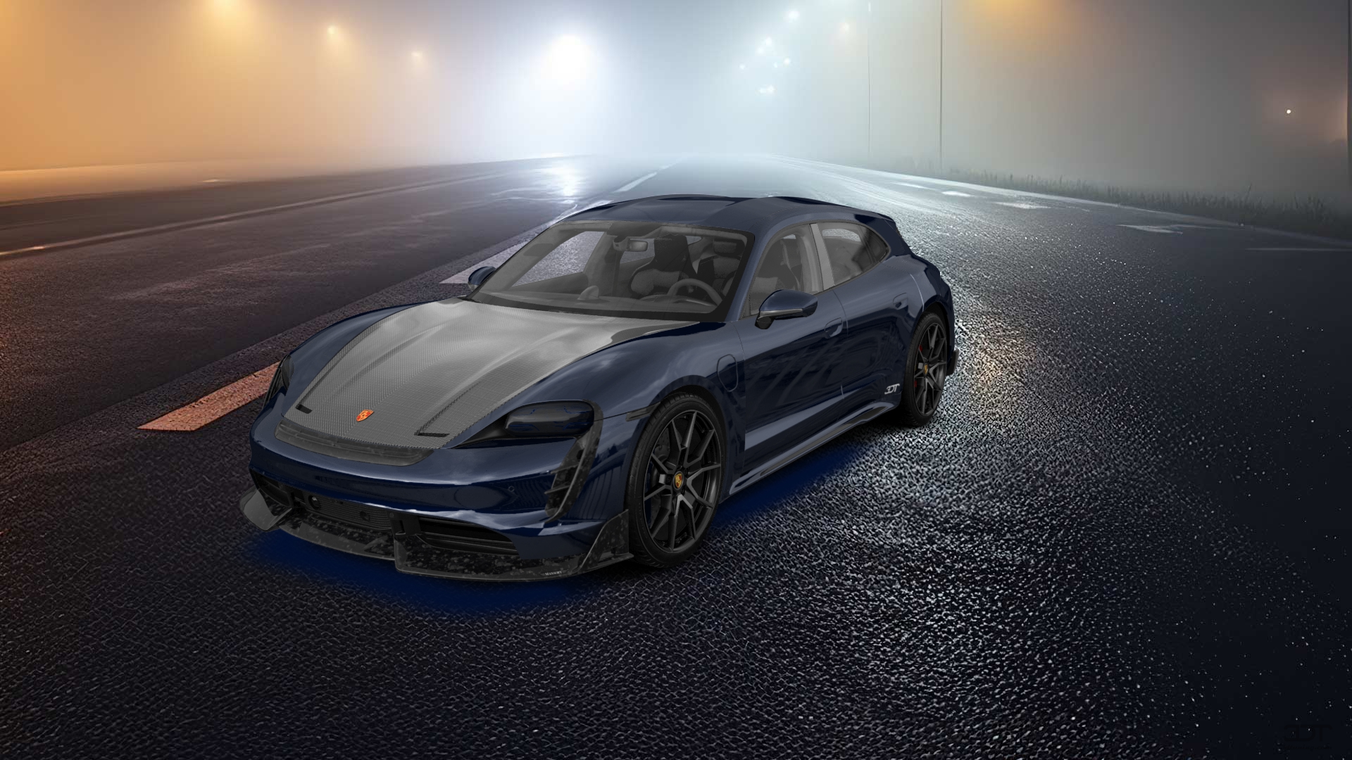 Porsche Taycan Sport Turismo Shooting Brake 2019 tuning