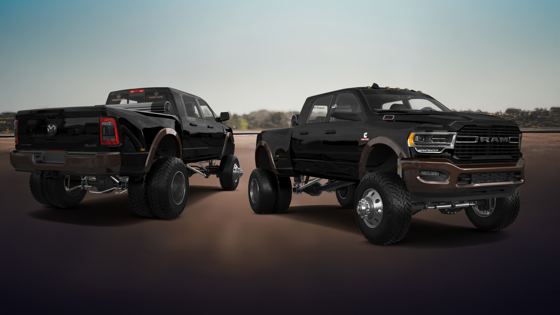 Dodge Ram 3500 4 Door pickup truck 2020 tuning