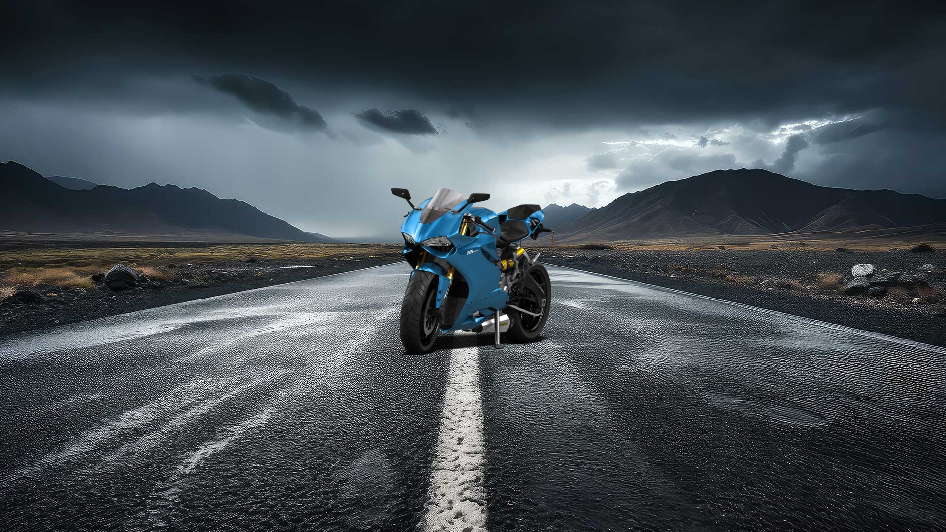 Ducati 899 Panigale Sport Bike 2015