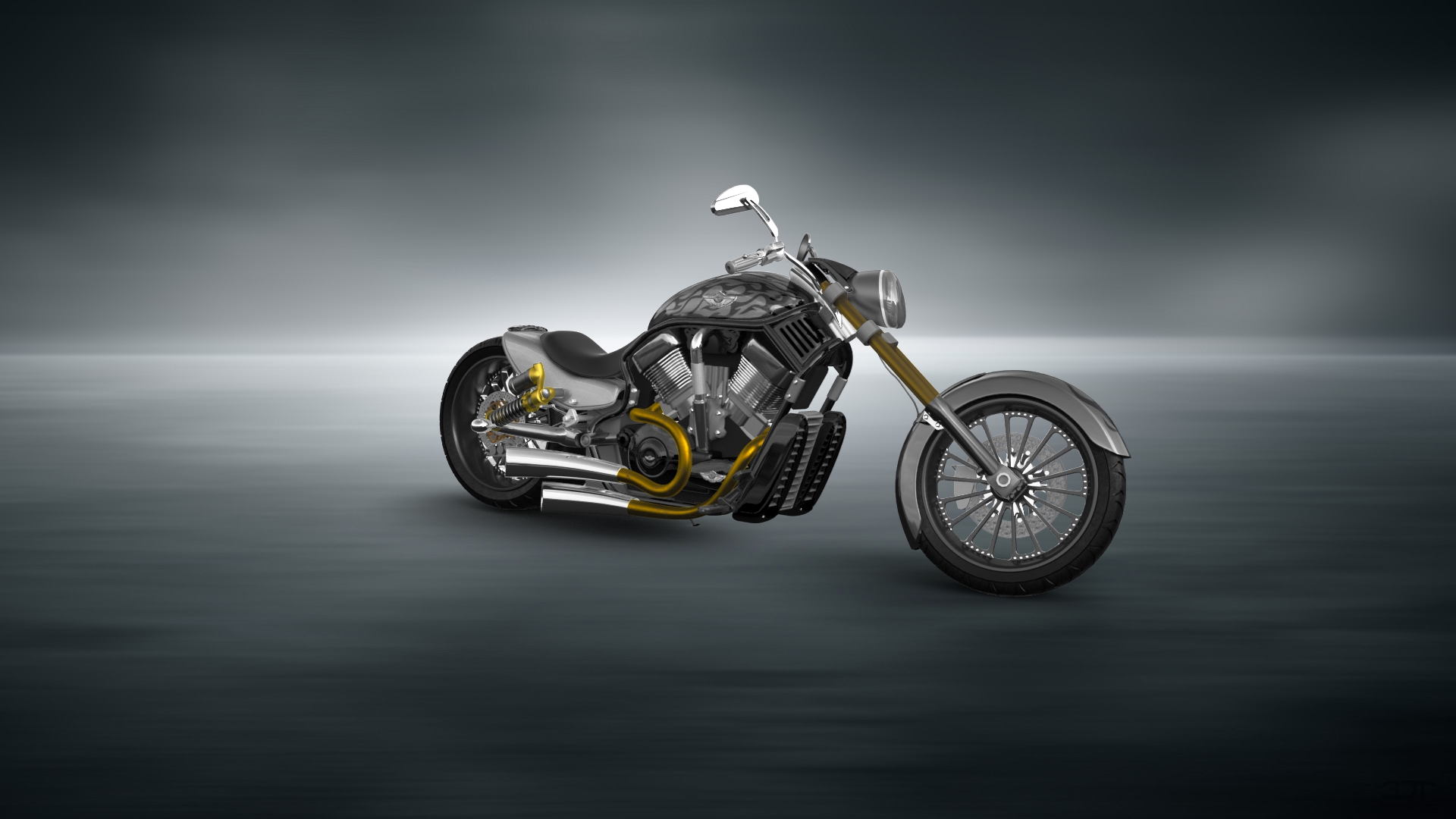 Harley-Davidson Custom Chopper Cruiser 2011