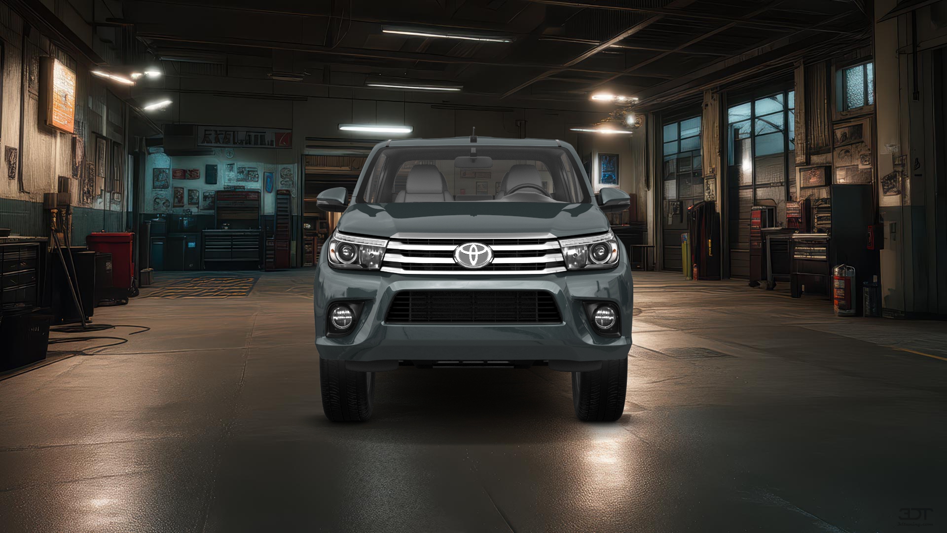 Toyota Hilux Double Cab 4 Door pickup truck 2015 tuning