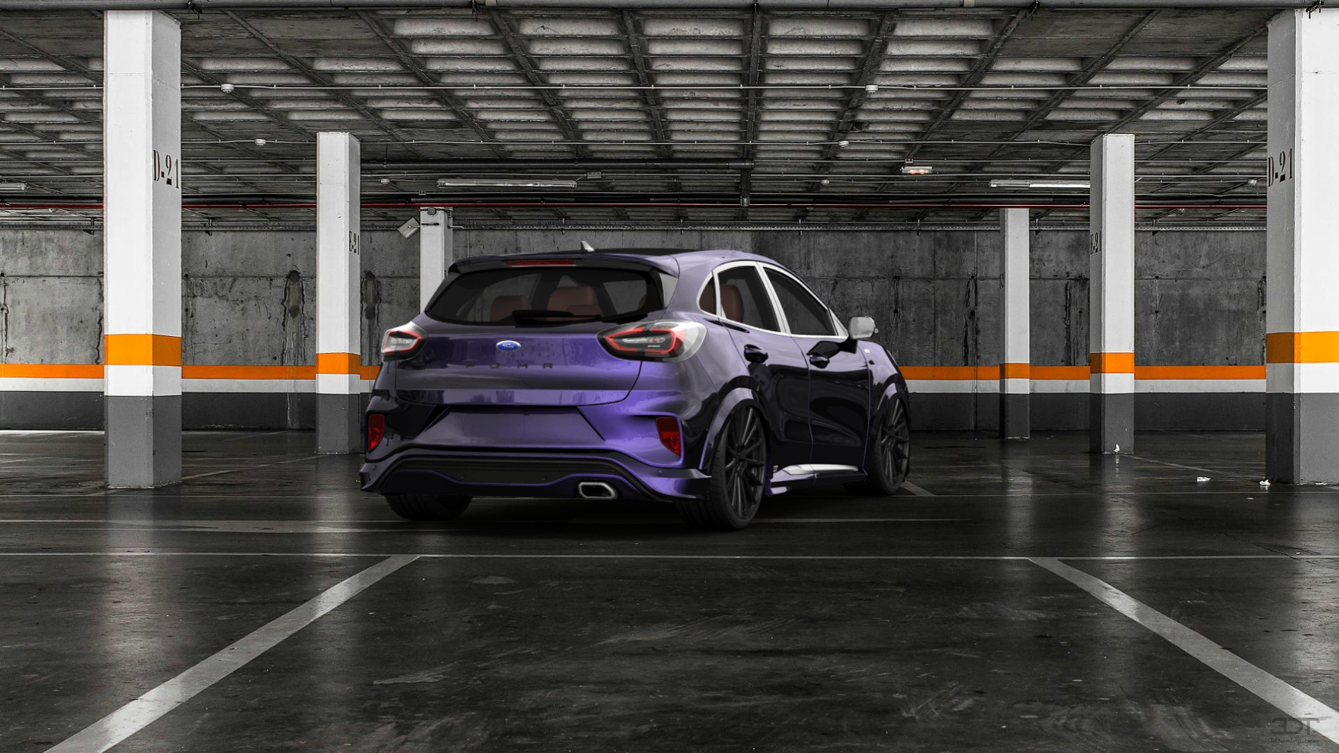 Ford Puma 5 door compact SUV 2020 Images