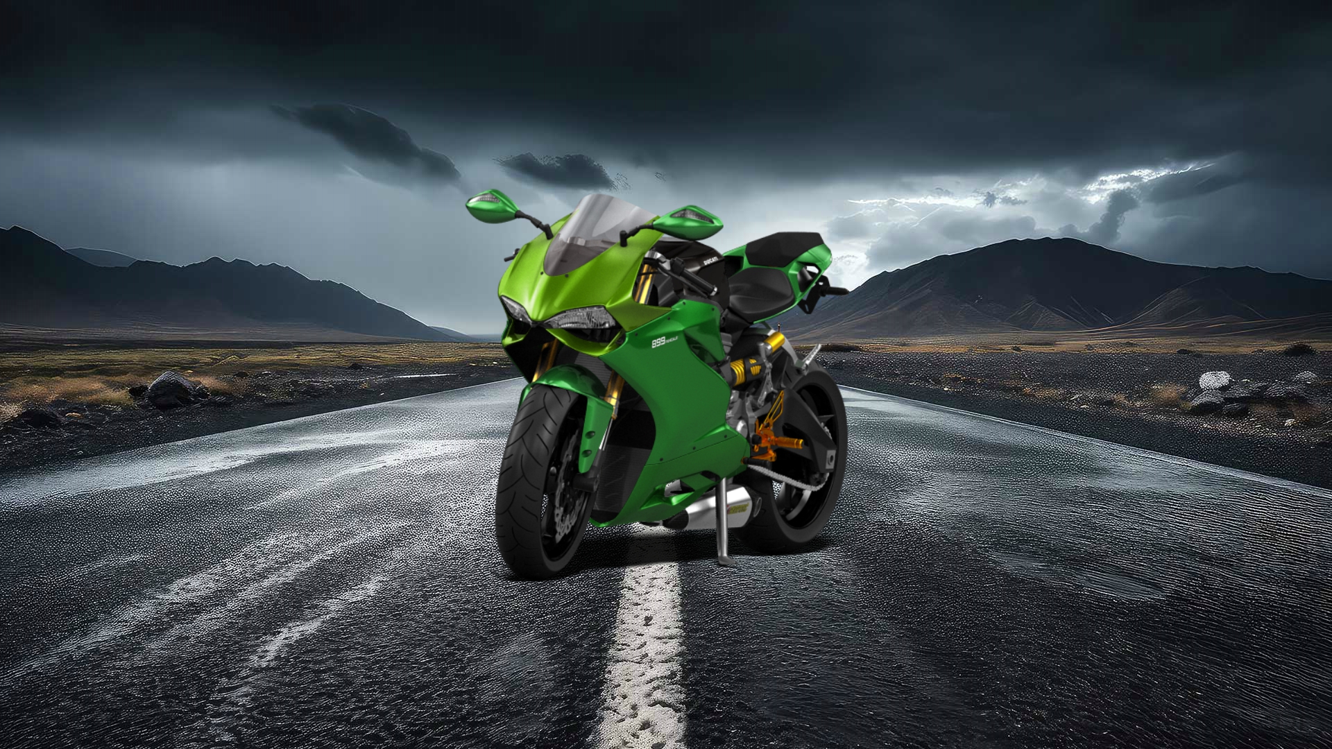 Ducati 899 Panigale Sport Bike 2015