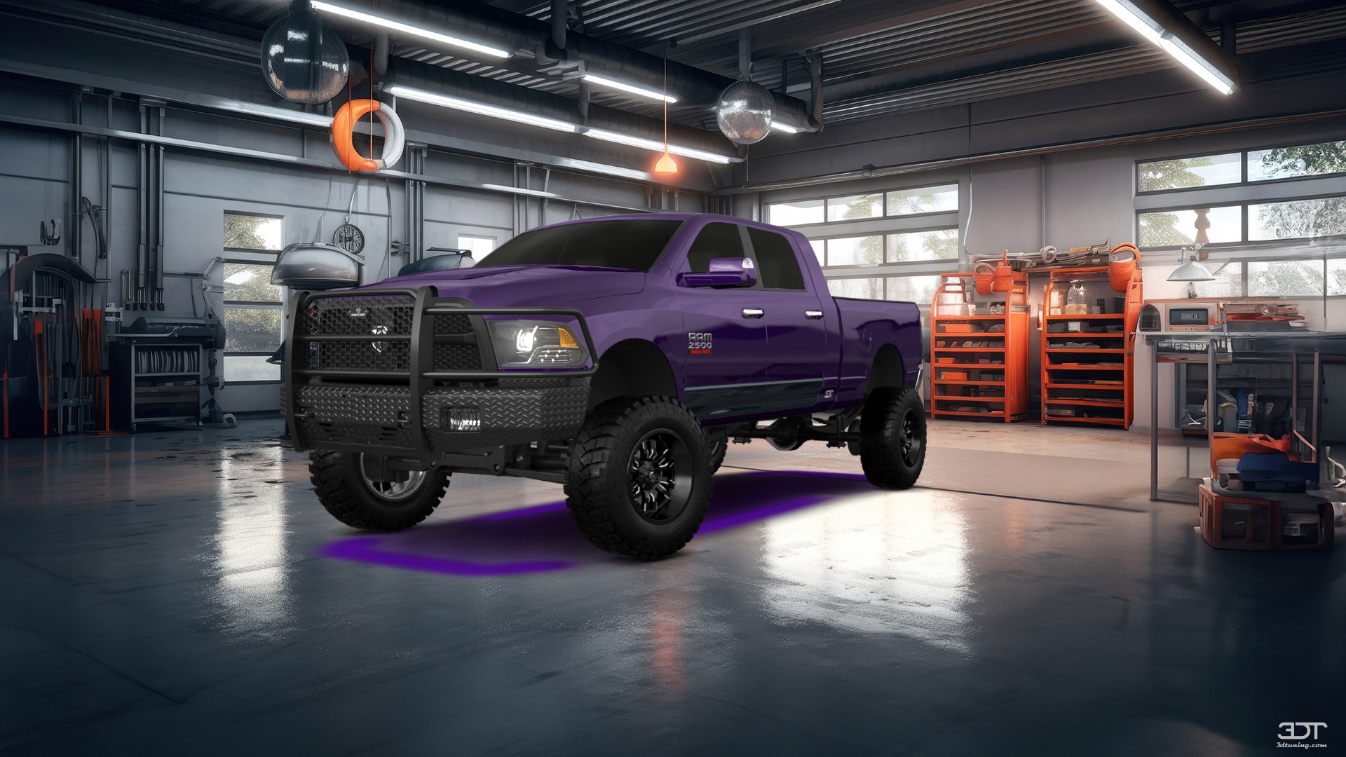 Dodge Ram 2500 Mega Cab 6.4 ft box 4 Door pickup truck 2010