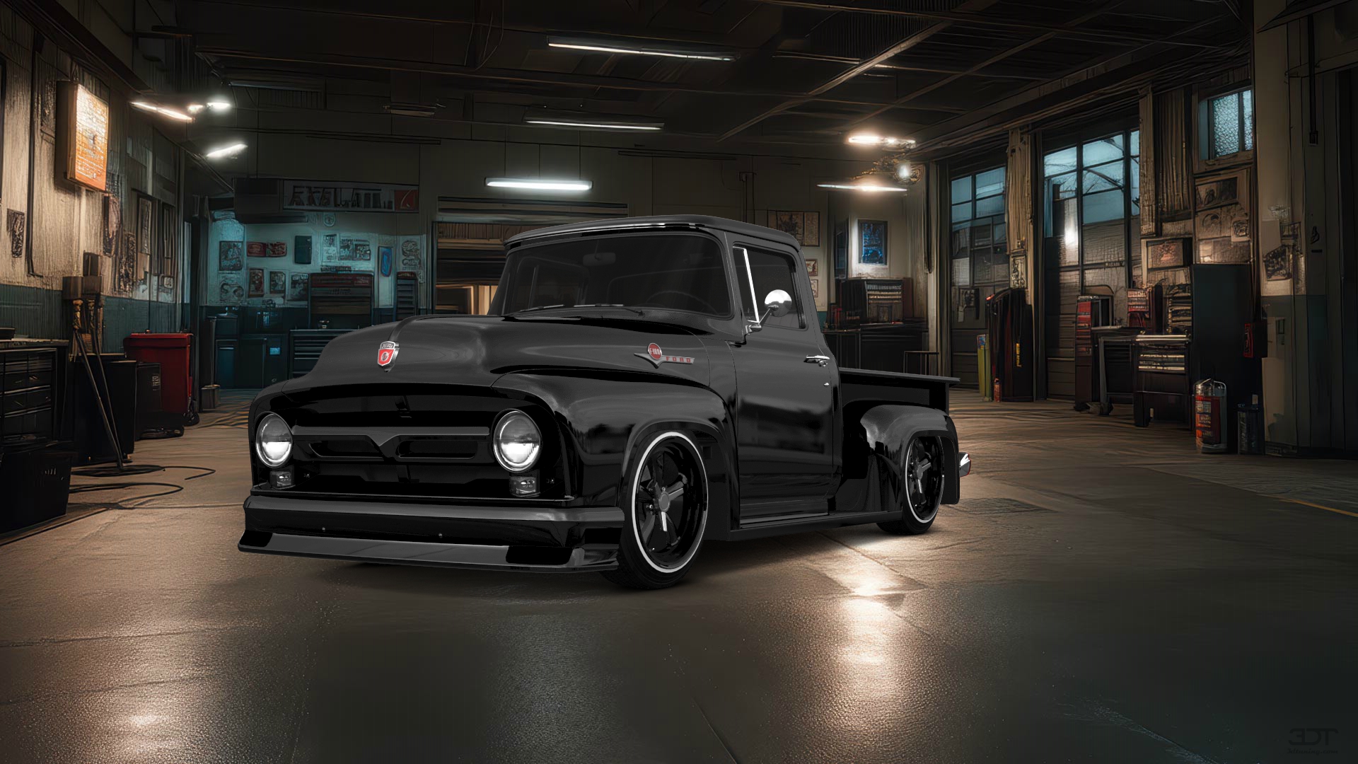 Ford F-100 2 Door truck 1956