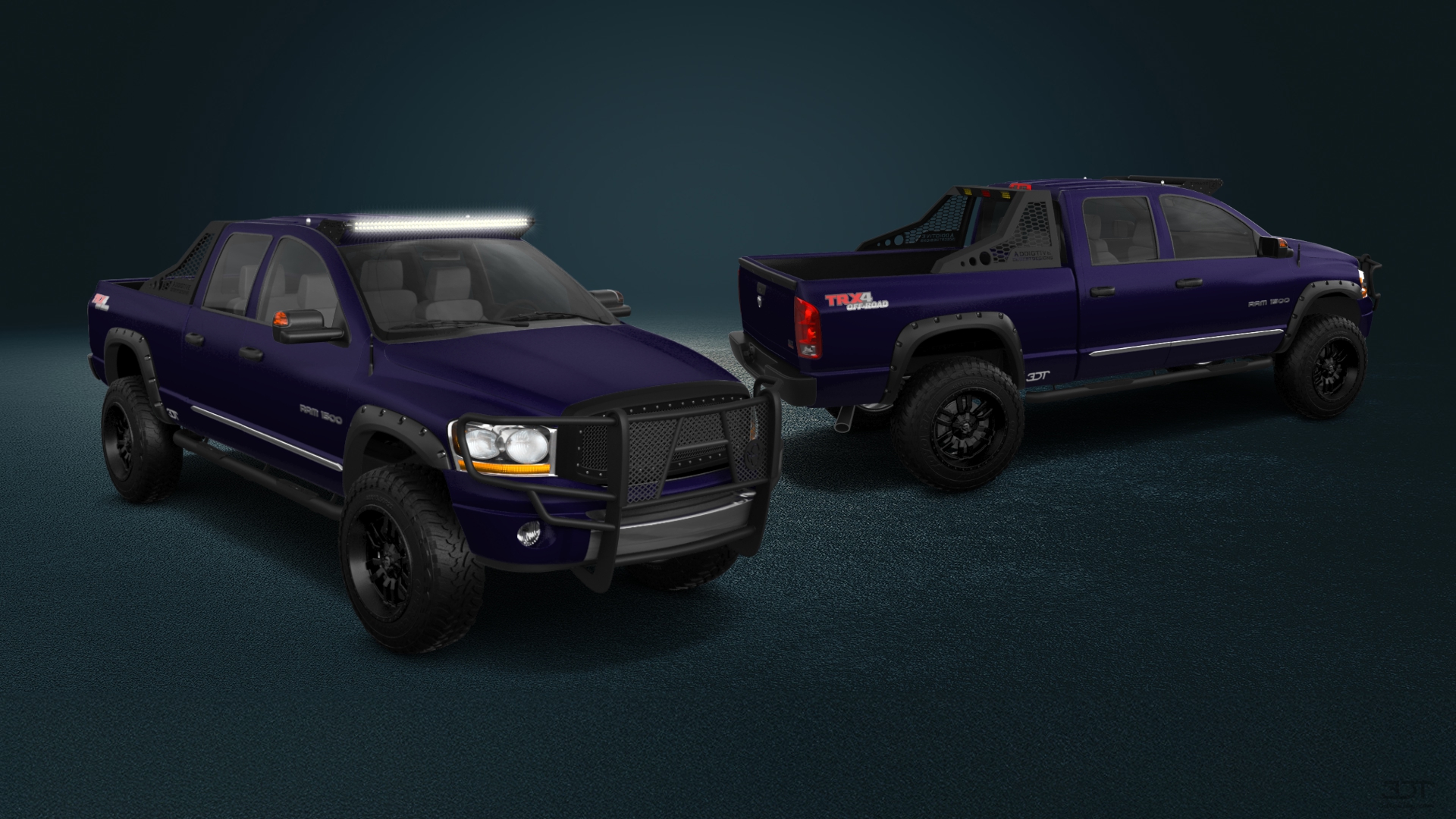 Dodge Ram 1500 Quad-Cab 4 Door pickup truck 2006
