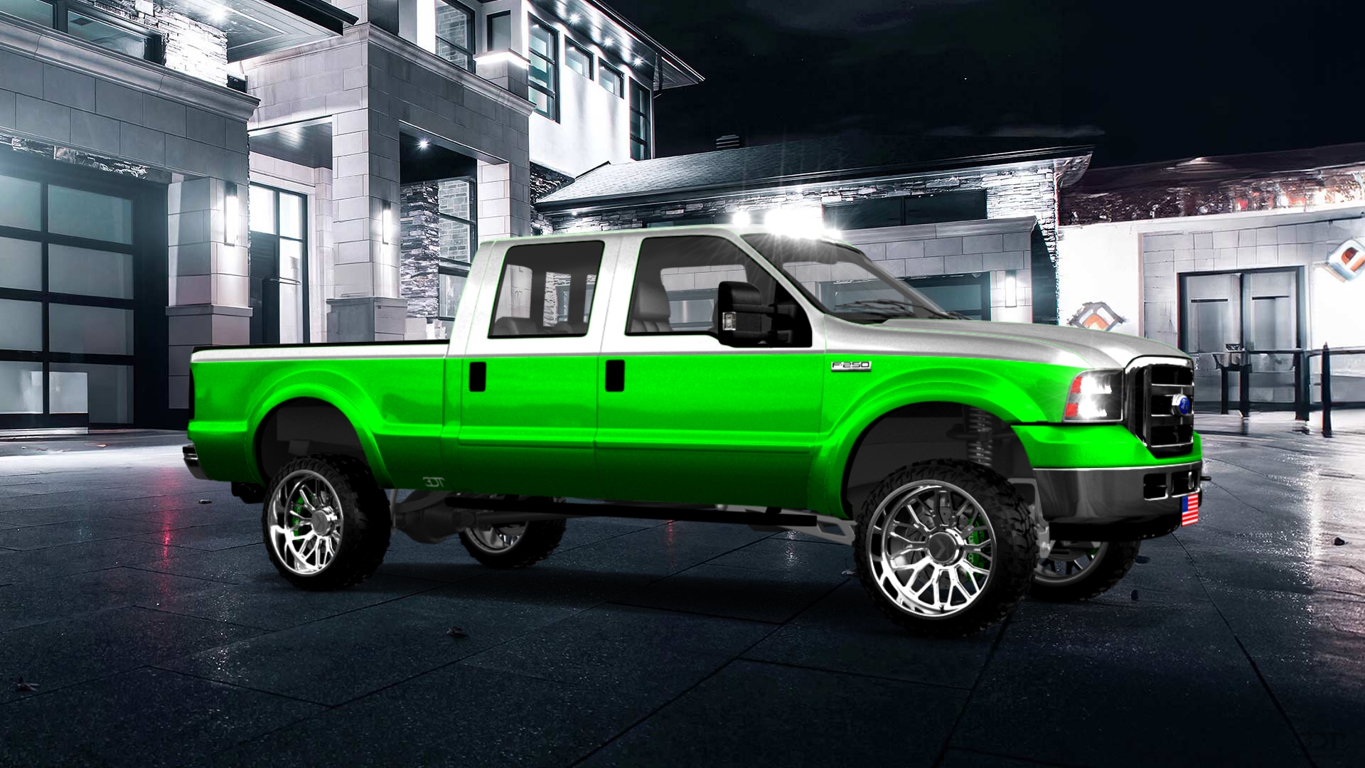 Ford F-250 Crew Cab 4 Door pickup truck 1999