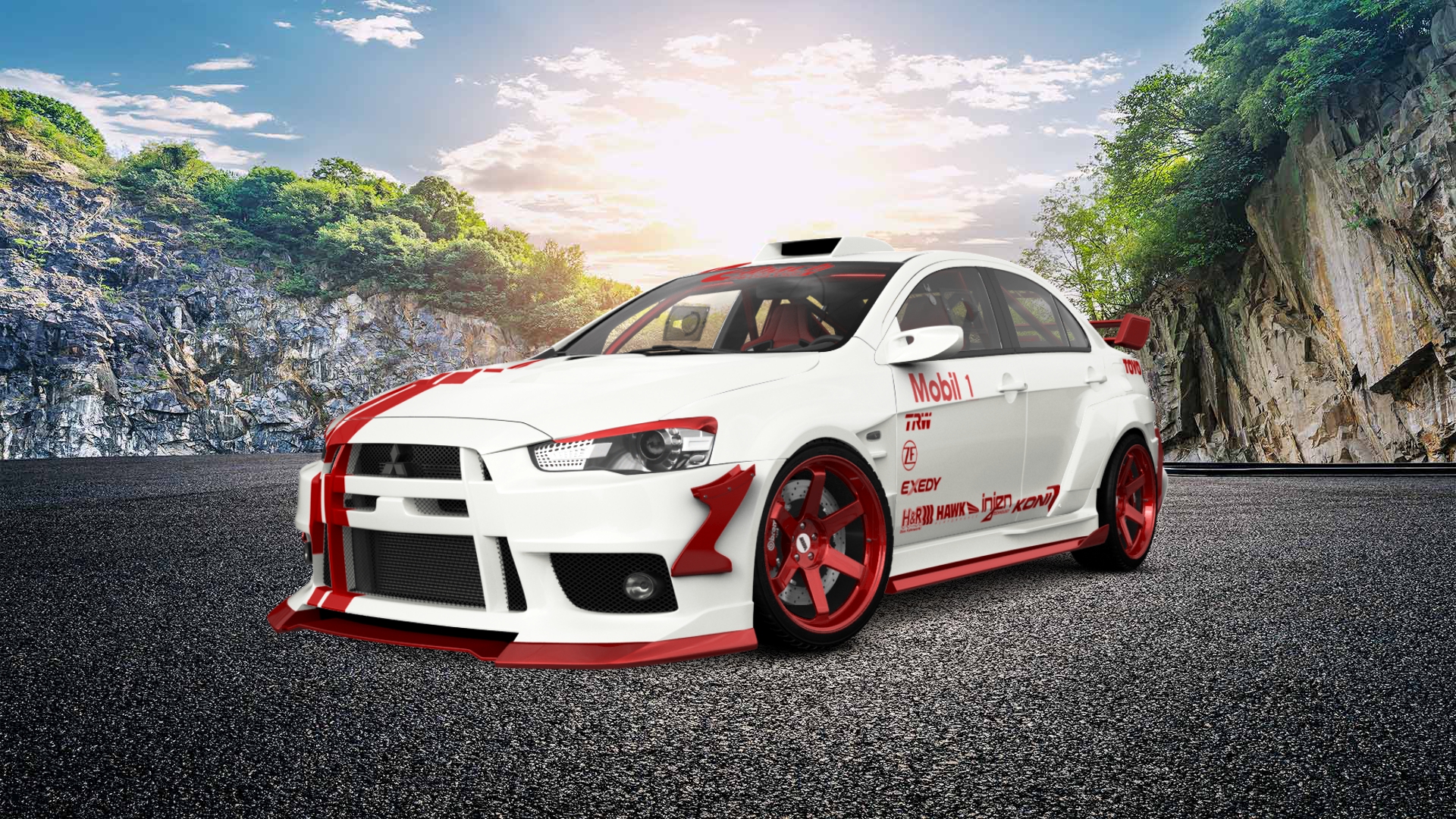 Mitsubishi Lancer Evolution X Sedan 2008