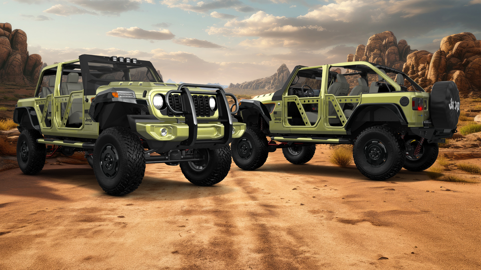 Jeep Wrangler JL 4 Door SUV 2024