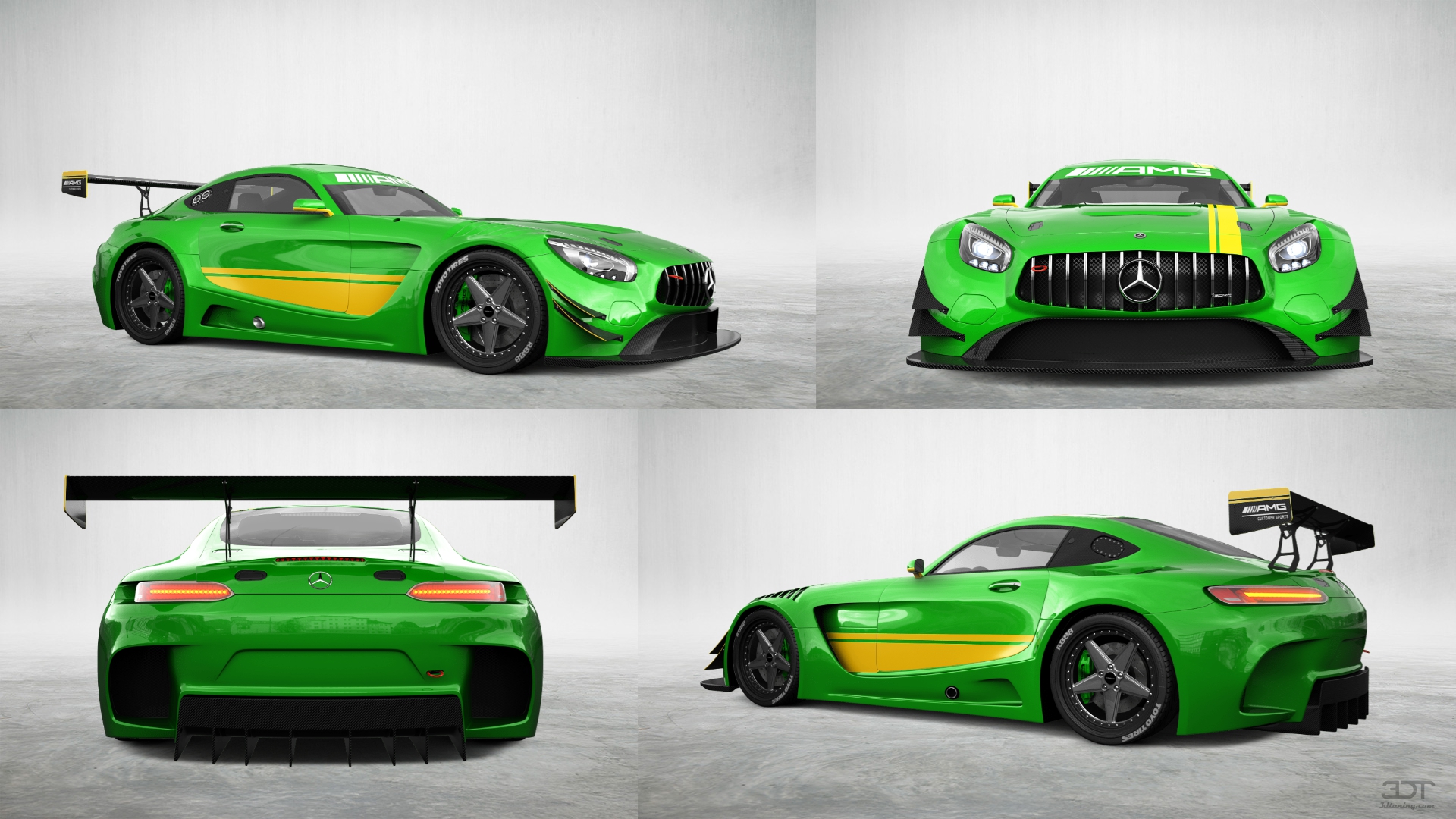 Mercedes AMG GT 2 door fastback coupe 2016