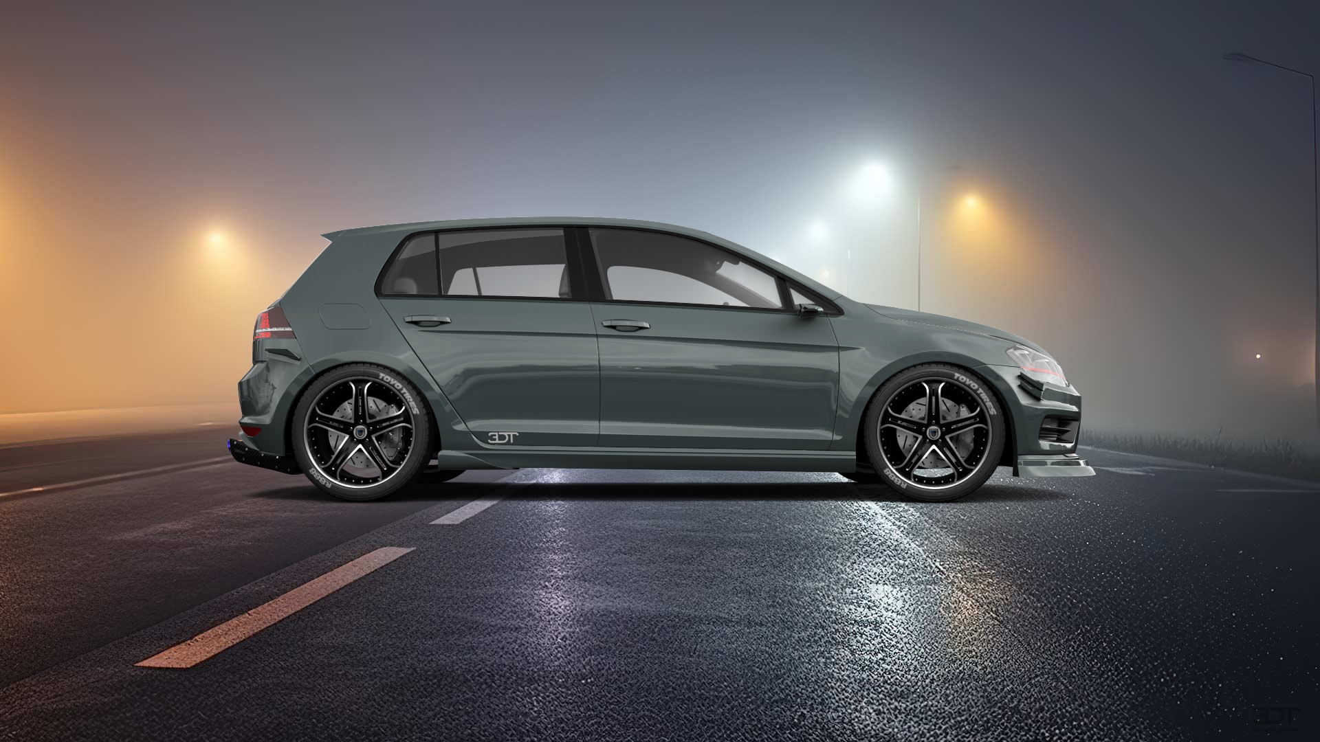 Volkswagen Golf 7 5 Door Hatchback 2013 tuning