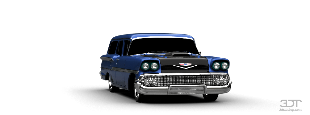Tuning Chevrolet Brookwood Wagon 1958