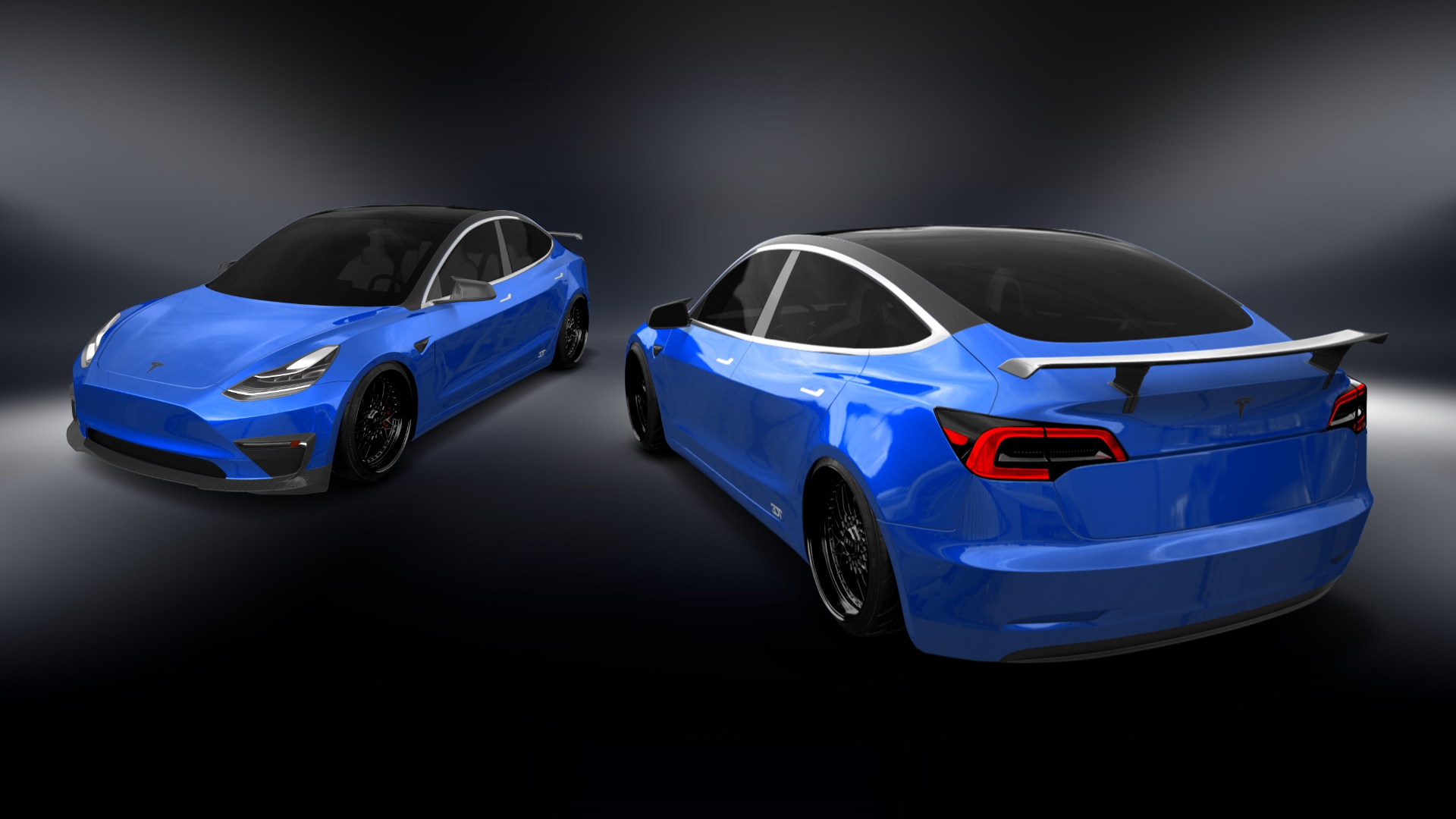 Tesla Model 3 4 Door Saloon 2017 tuning