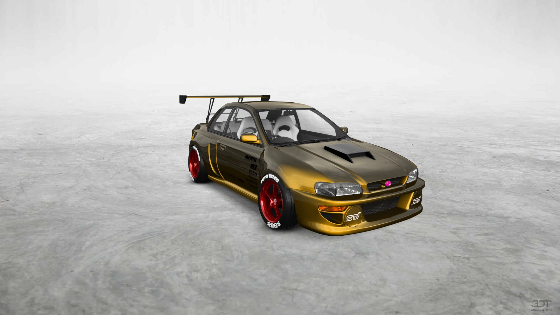 Subaru Impreza WRX STI 22B 2 Door Coupe 2000 tuning