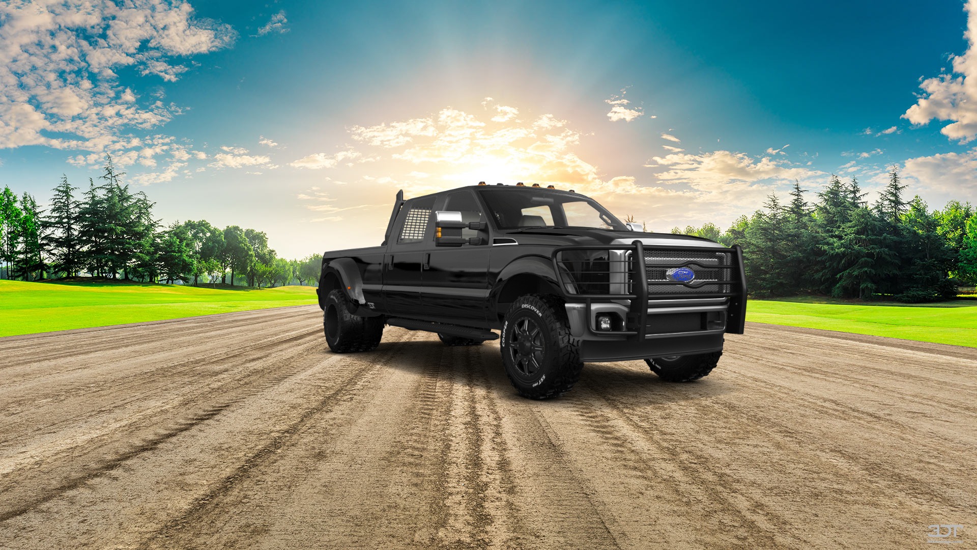 Ford F-350 DRW 4 Door pickup truck 2013 tuning