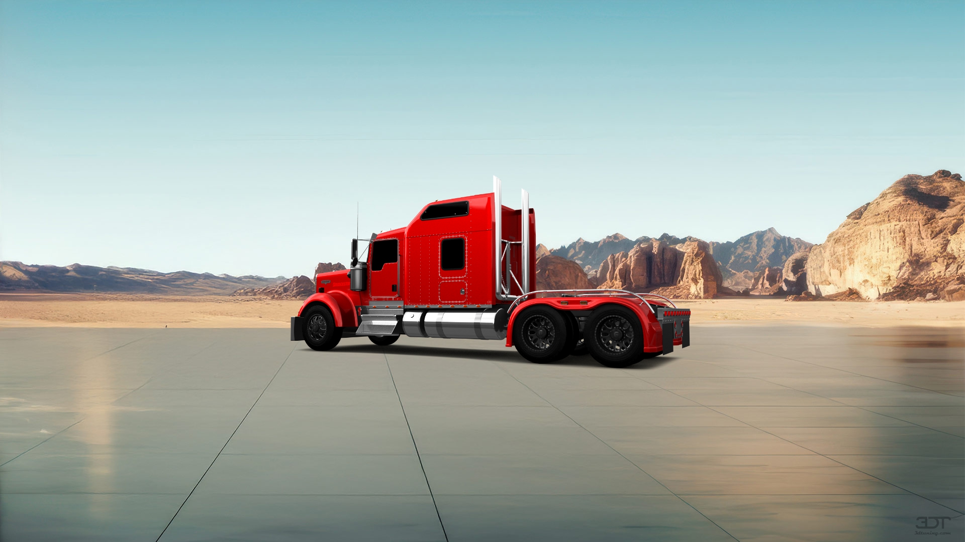 Kenworth W900 Sleeper Cab Truck 2015 tuning
