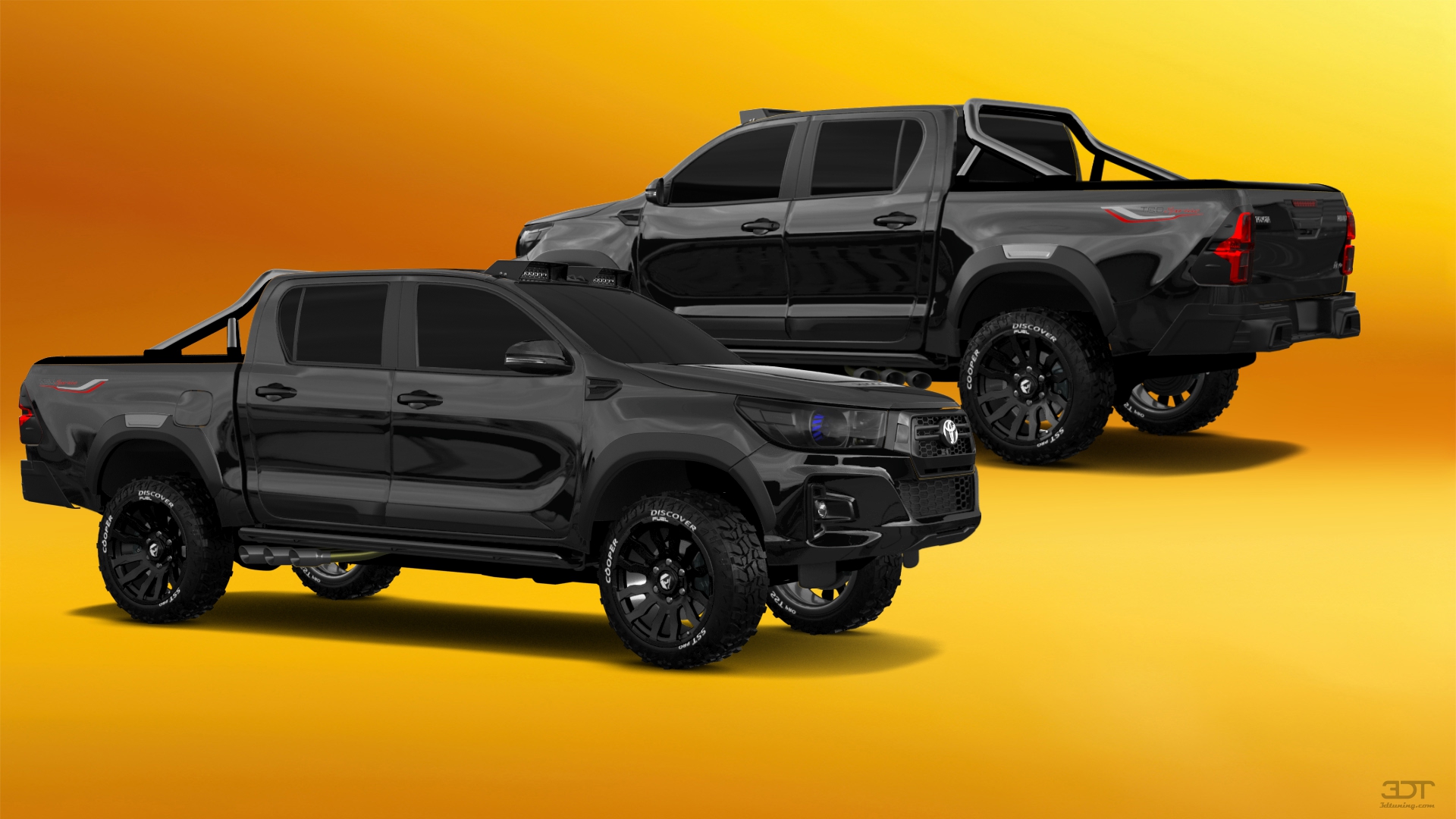Toyota Hilux Double Cab 4 Door pickup truck 2015 tuning