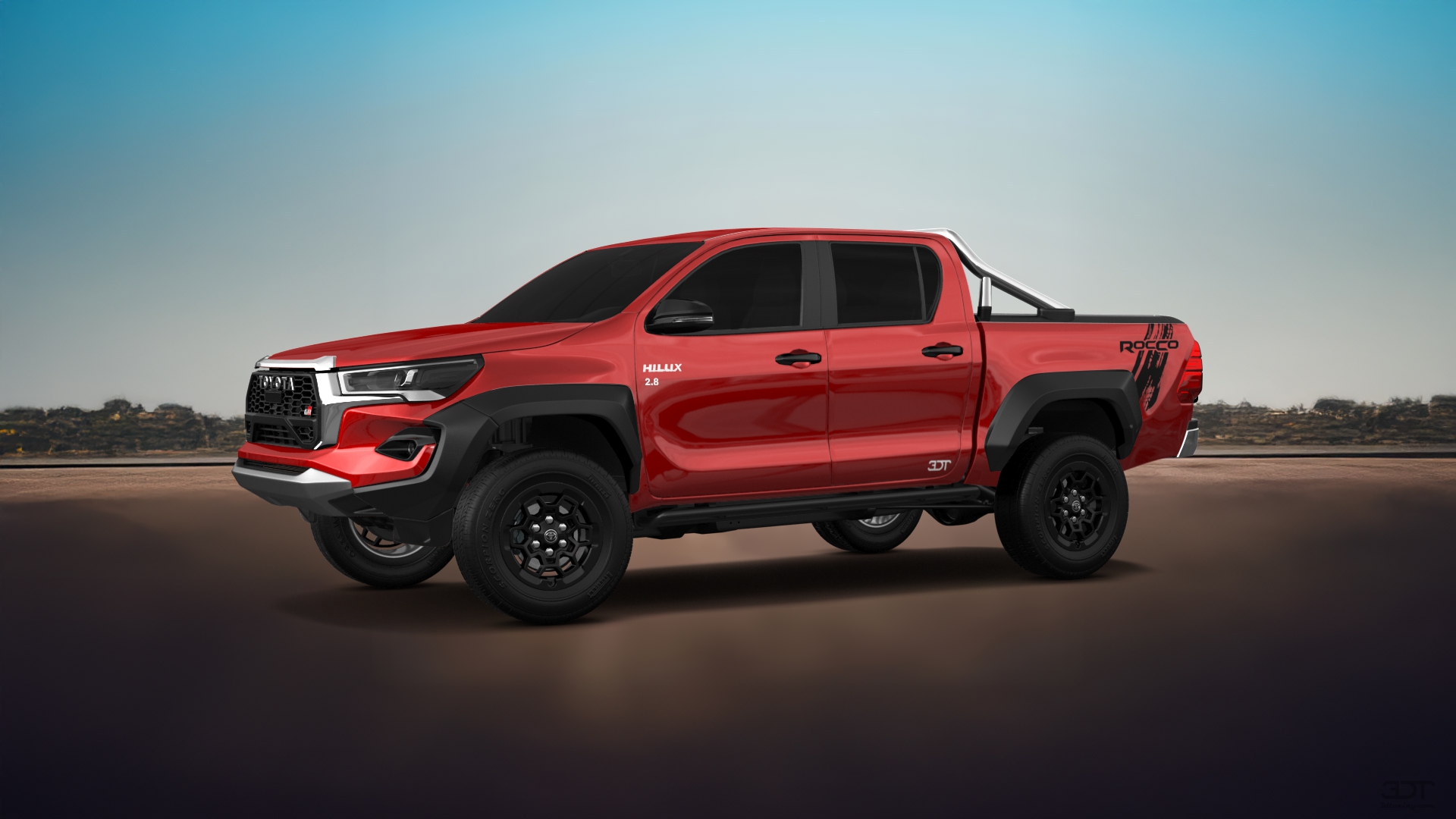 Toyota Hilux Double Cab 4 Door pickup truck 2015 tuning