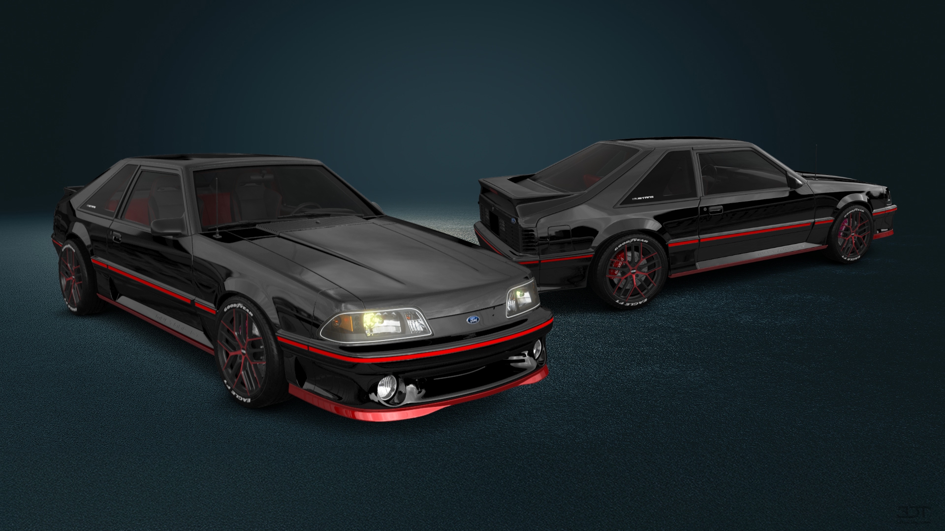 Ford Mustang 3 Door Hatchback 1988