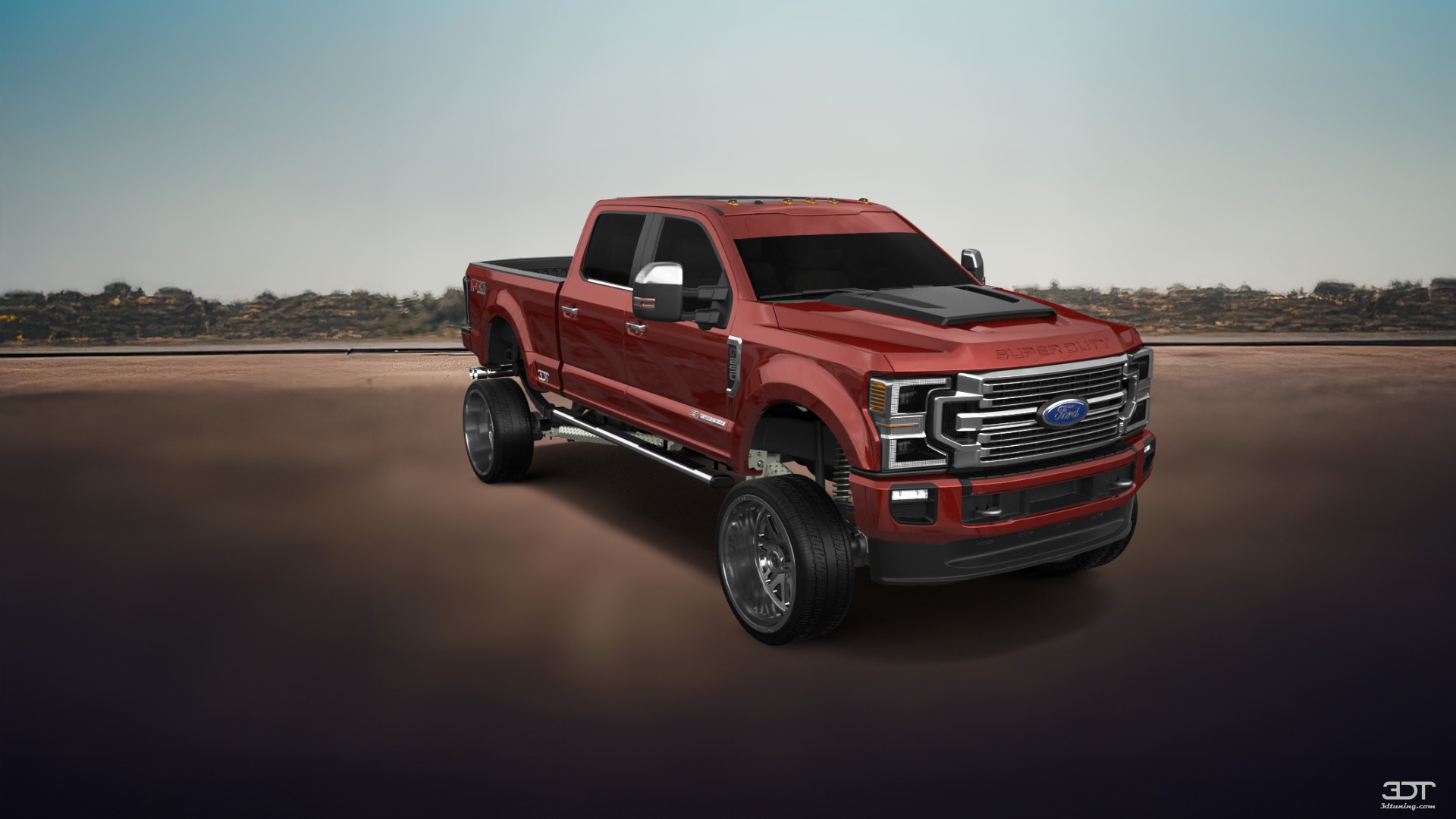 Ford F-250 4 Door pickup truck 2021 tuning