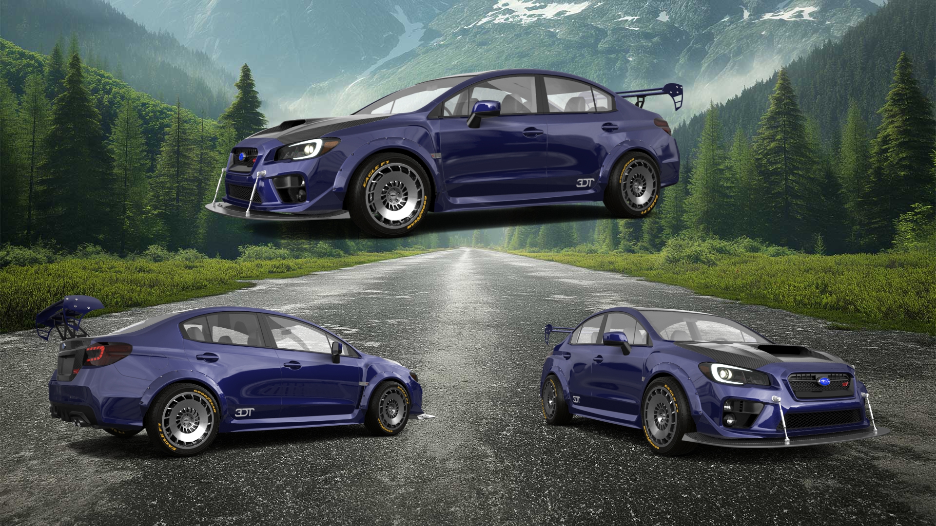 Subaru Impreza WRX STI 4 Door Saloon 2015 tuning