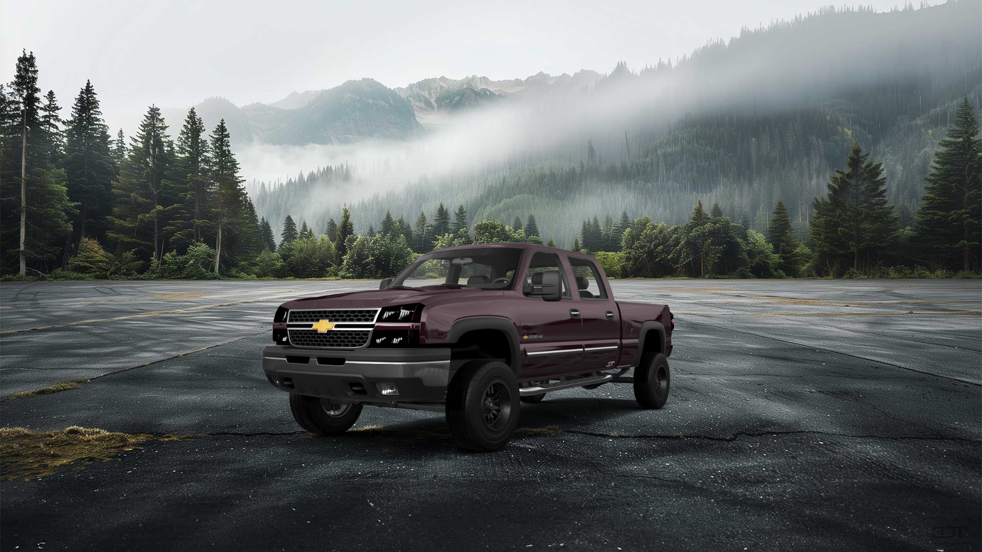 Chevrolet Silverado 2500 HD Long Box 4 Door pickup truck 2002