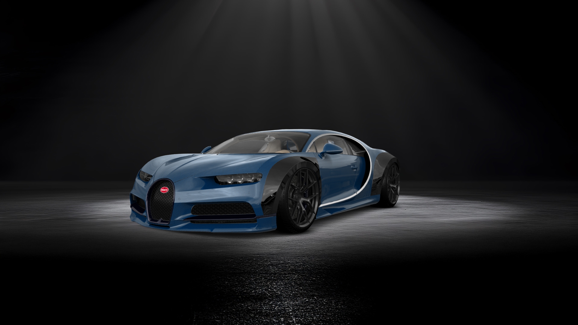 Bugatti Chiron 2 Door Coupe 2016 tuning