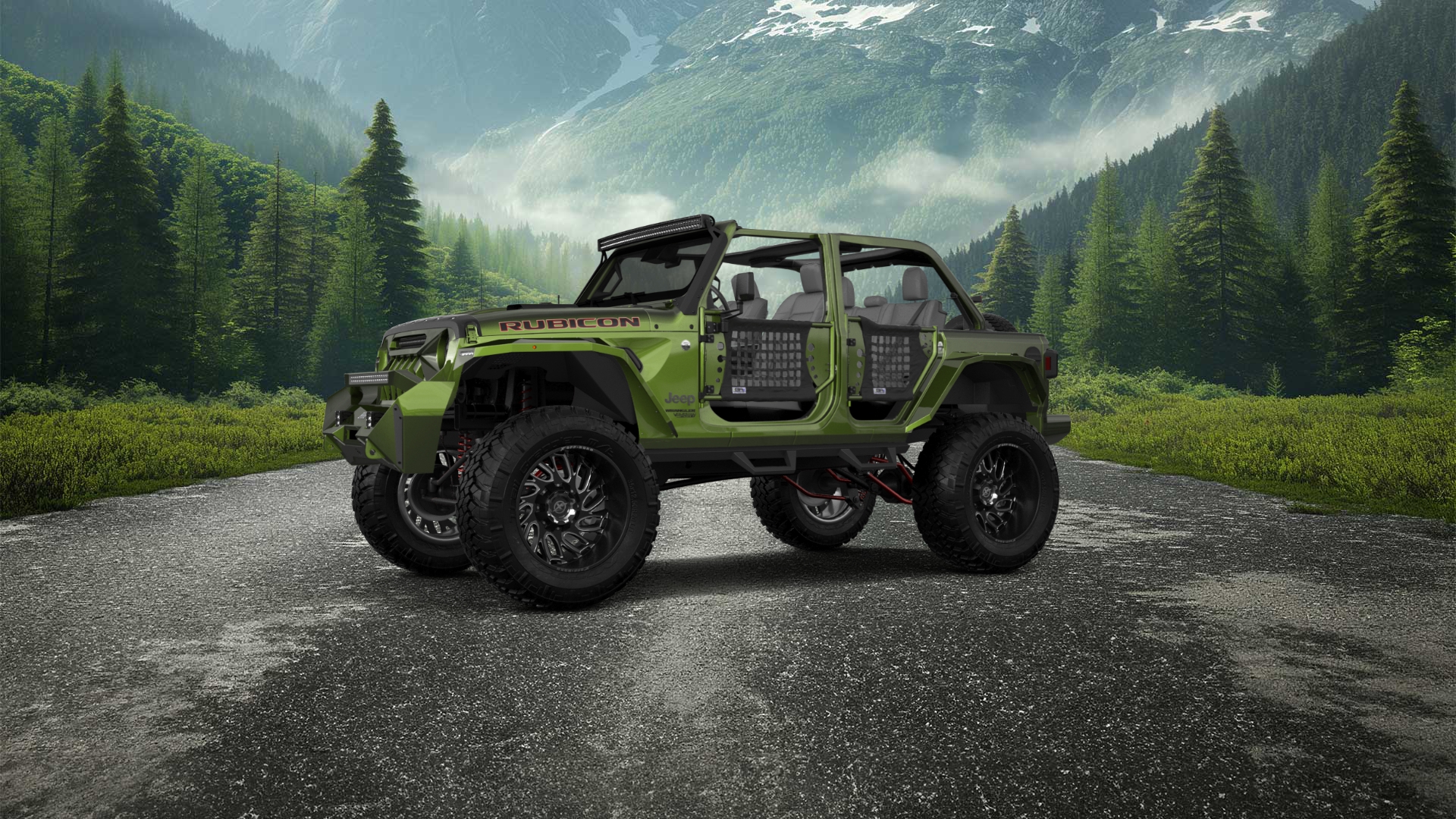 Jeep Wrangler Rubicon JL 4 Door SUV 2017