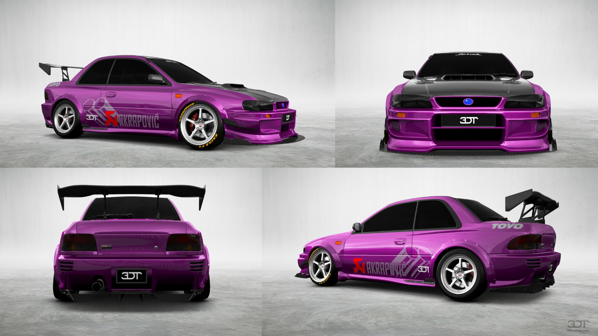 Subaru Impreza WRX STI 22B 2 Door Coupe 2000
