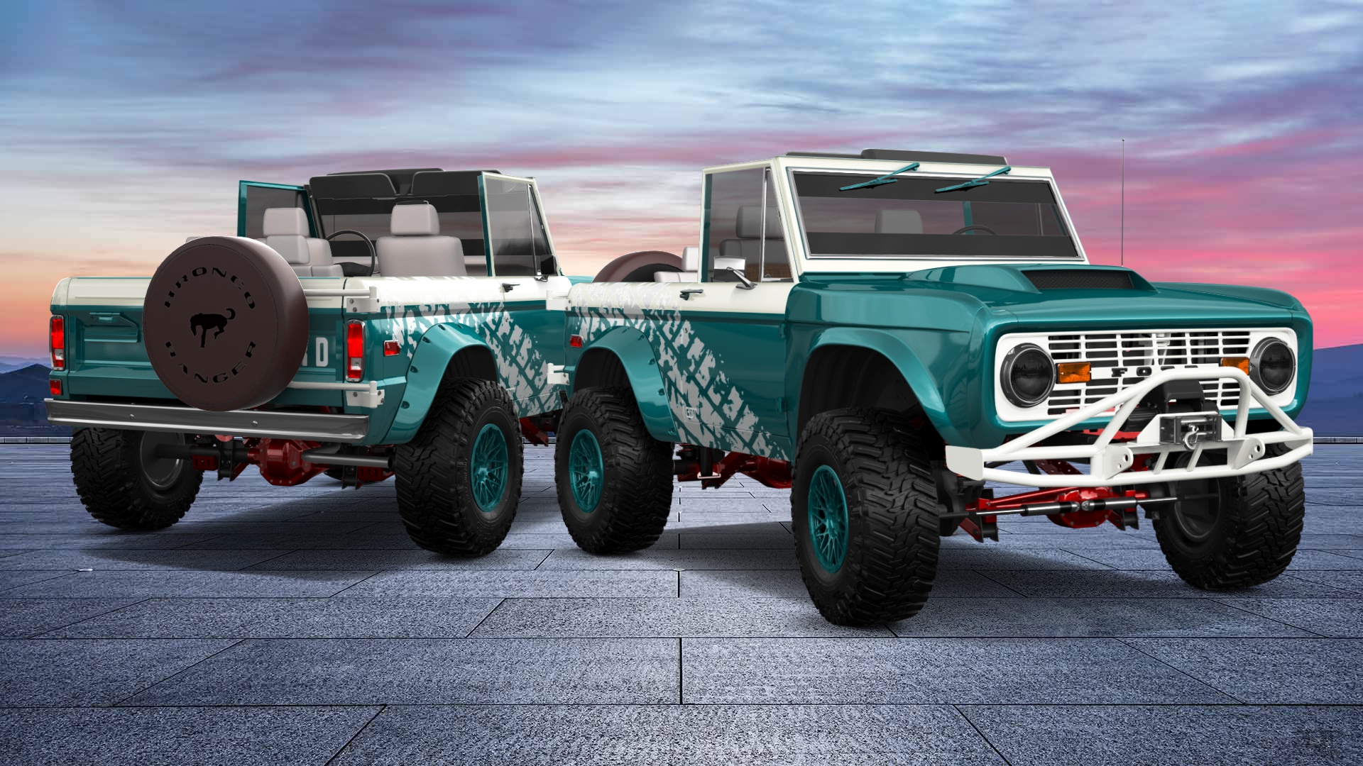 Ford Bronco 3 Door SUV 1965 Images